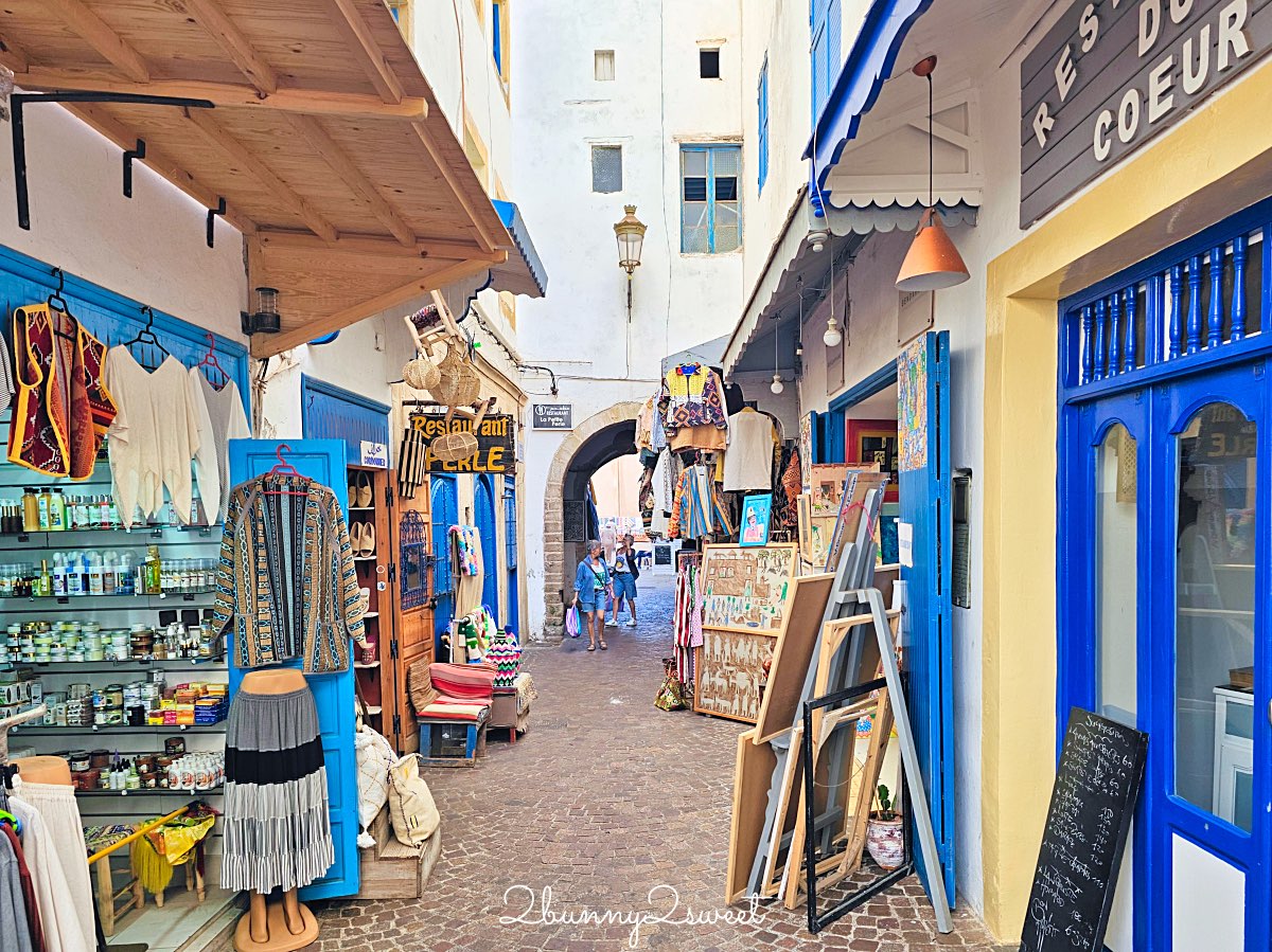 摩洛哥【索維拉 Essaouira】迷人海港古城藍白小鎮，權力遊戲拍攝地點必吃必玩攻略 @兔兒毛毛姊妹花