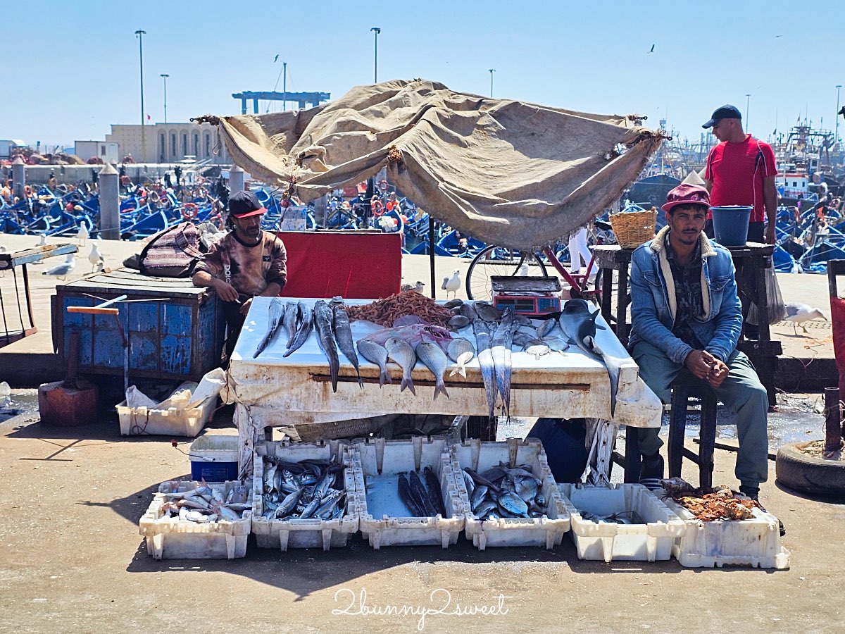 摩洛哥【索維拉 Essaouira】迷人海港古城藍白小鎮，權力遊戲拍攝地點必吃必玩攻略 @兔兒毛毛姊妹花