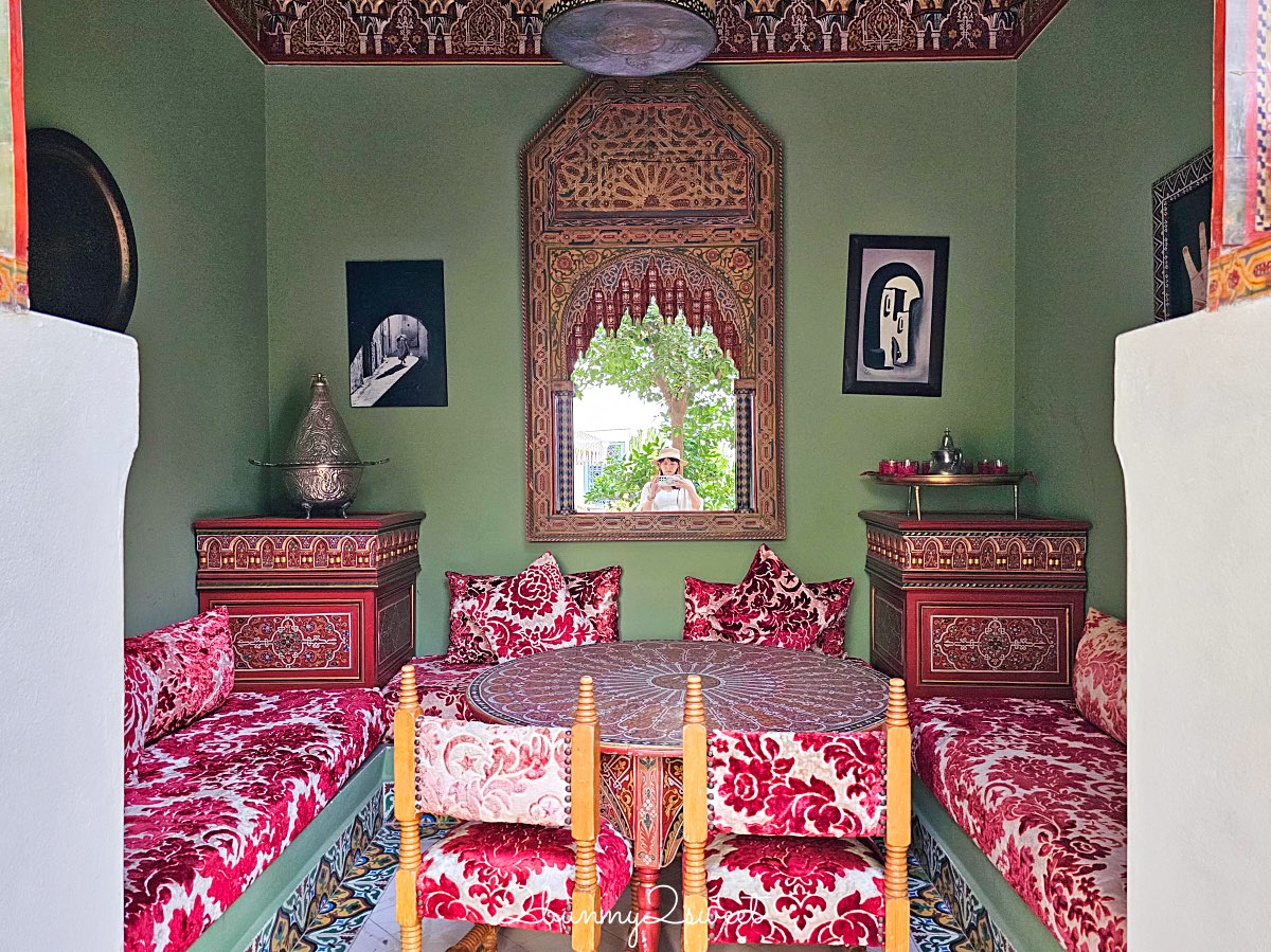摩洛哥【Riad Les Remparts de La Kasbah】馬拉喀什老城區絕美花園傳統庭院旅館開箱 @兔兒毛毛姊妹花