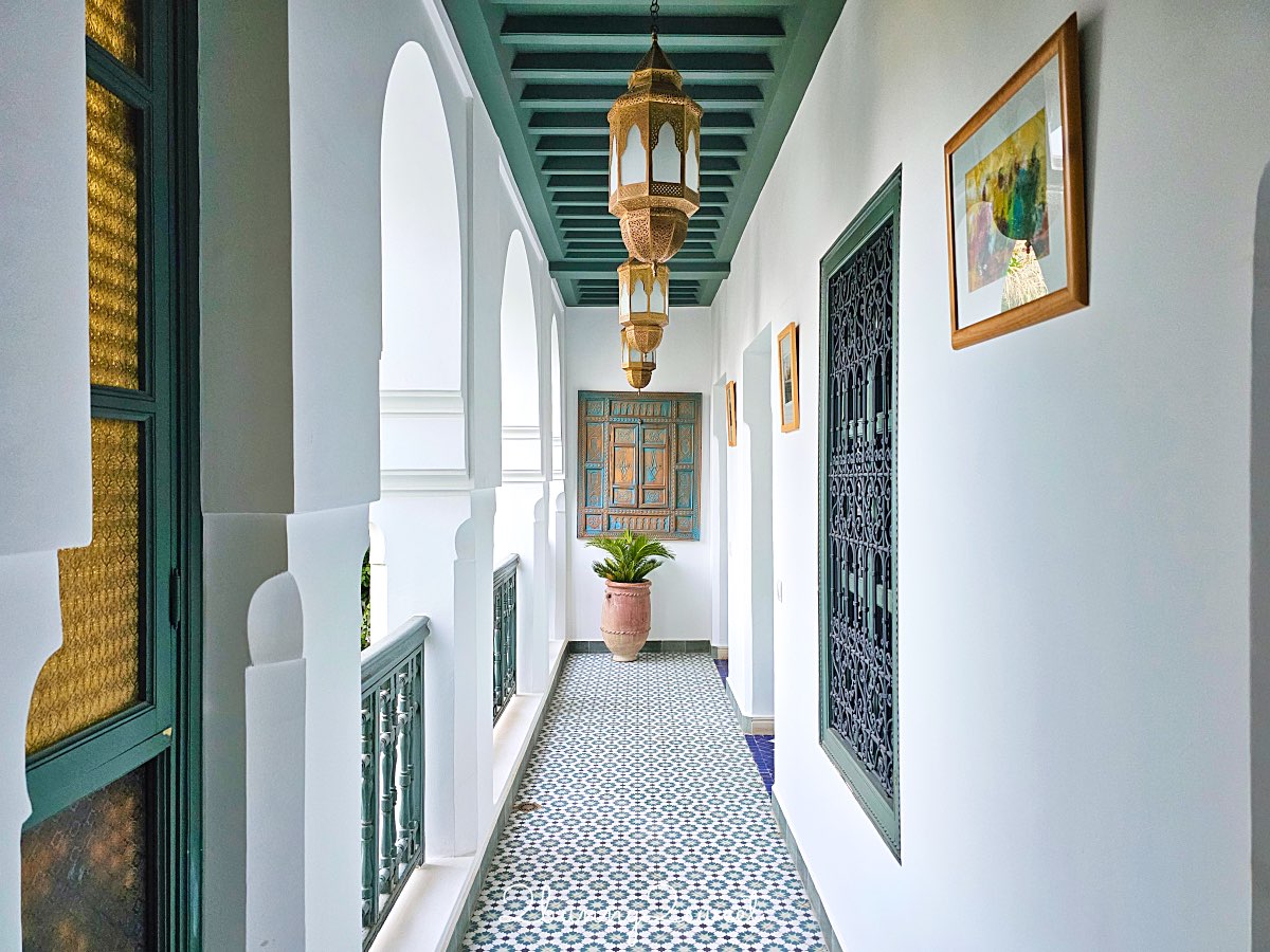 摩洛哥【Riad Les Remparts de La Kasbah】馬拉喀什老城區絕美花園傳統庭院旅館開箱 @兔兒毛毛姊妹花