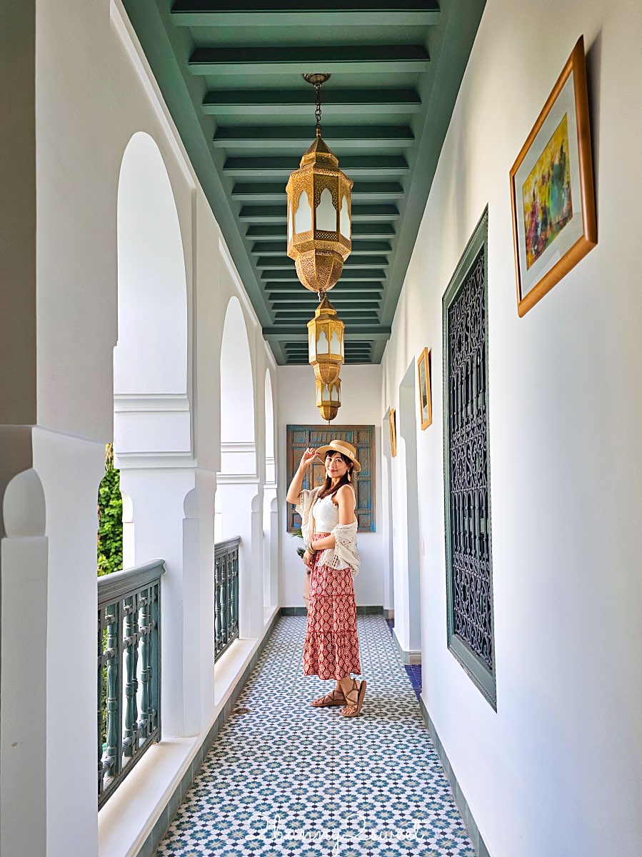 摩洛哥【Riad Les Remparts de La Kasbah】馬拉喀什老城區絕美花園傳統庭院旅館開箱 @兔兒毛毛姊妹花
