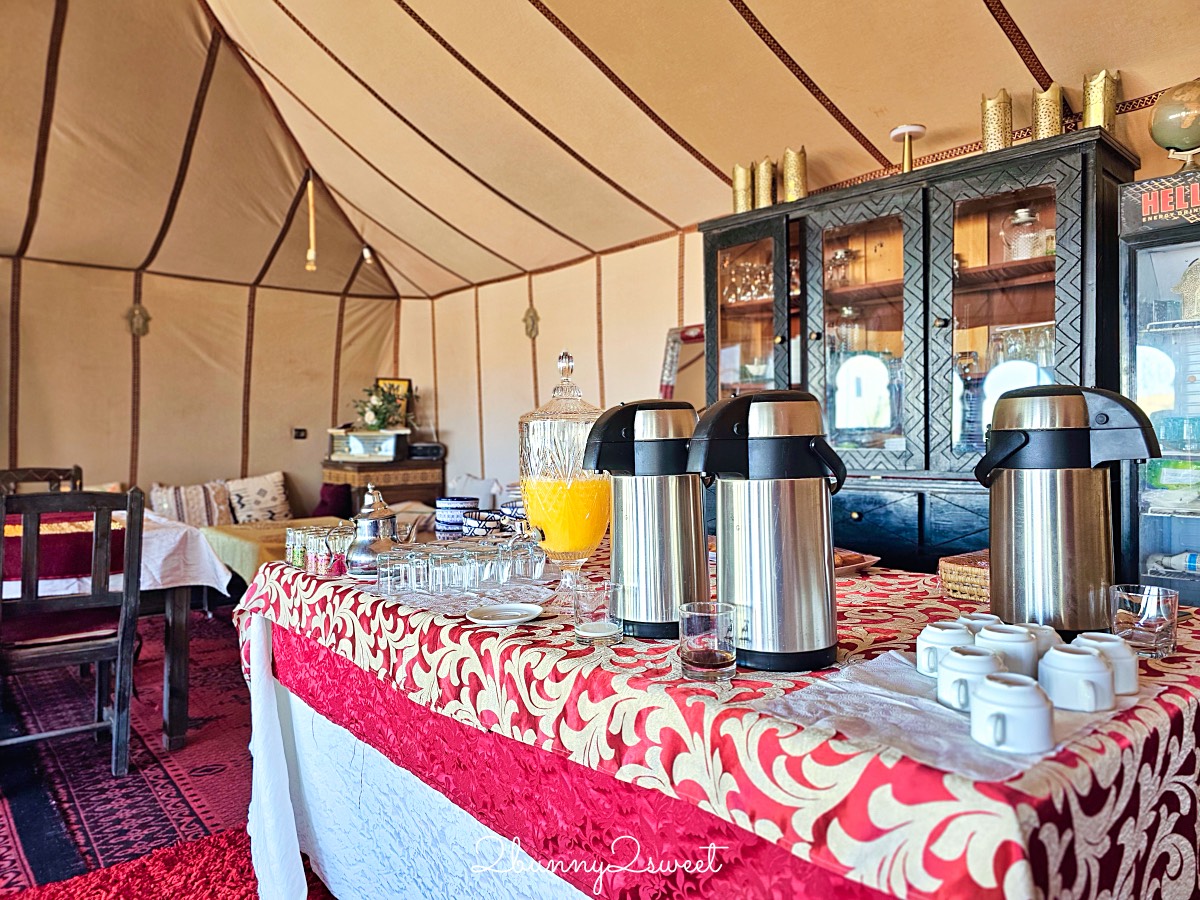 摩洛哥【撒哈拉魔力奢華沙漠營區 Sahara magic Luxury Tent】獨立衛浴、冷暖氣豪華沙漠帳篷開箱 @兔兒毛毛姊妹花