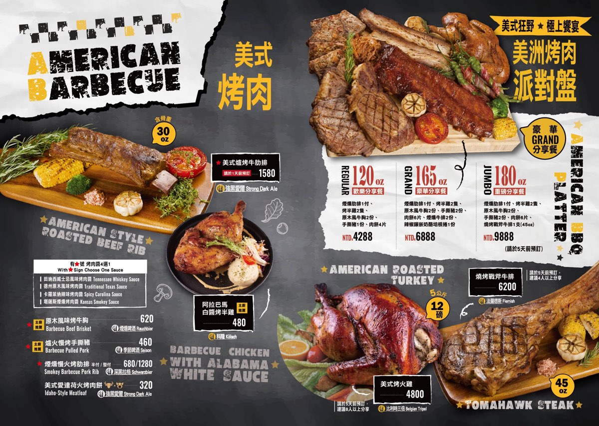 【ABV 美式餐酒館 台北敦化店】精釀啤酒 X 美式料理｜六道餐點六款啤酒完美搭配食記 @兔兒毛毛姊妹花