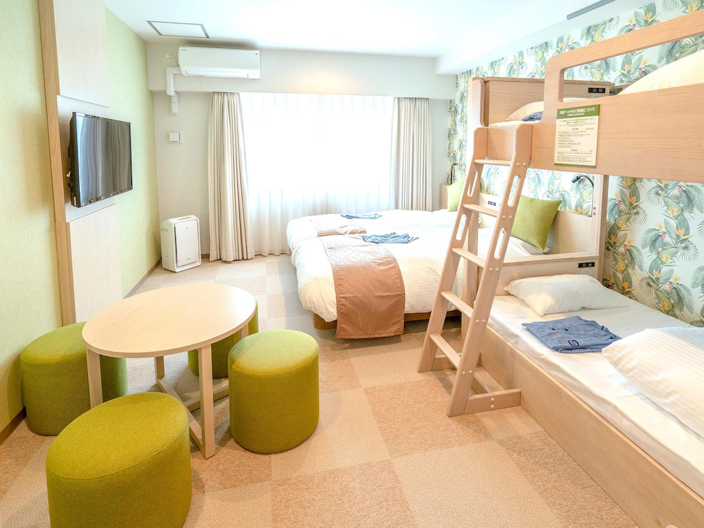【沖繩北谷柔婕閣酒店 La&#8217;gent Hotel Okinawa Chatan】美國村高CP值上下舖親子飯店 @兔兒毛毛姊妹花