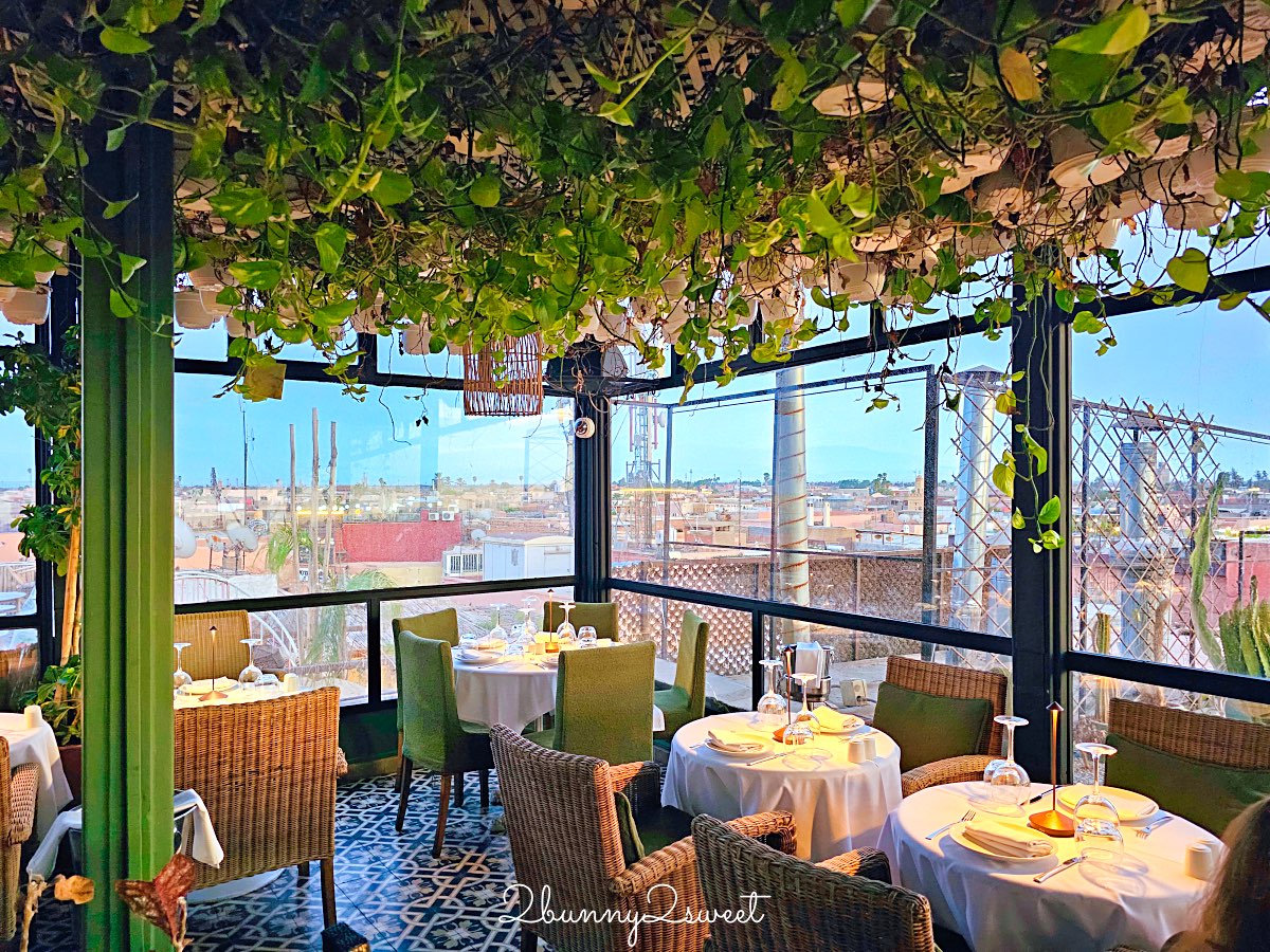 馬拉喀什美食【Le Salama Moroccan Soul Food】摩洛哥靈魂料理、現場舞蹈秀、城景夜色饗宴 @兔兒毛毛姊妹花