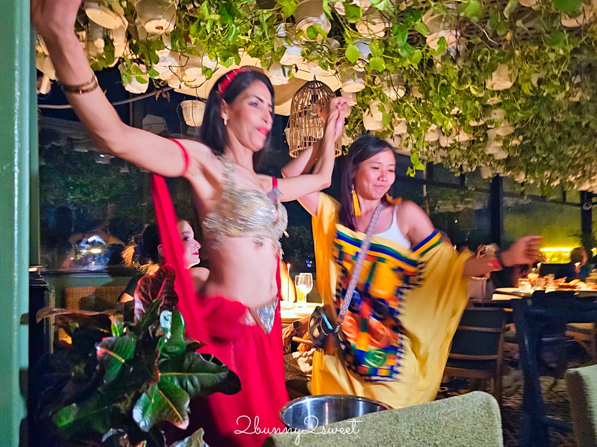 馬拉喀什美食【Le Salama Moroccan Soul Food】摩洛哥靈魂料理、現場舞蹈秀、城景夜色饗宴 @兔兒毛毛姊妹花