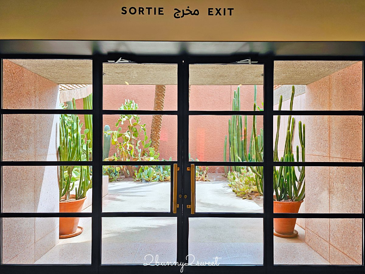摩洛哥馬拉喀什必訪藍色花園【馬若雷勒花園 Jardin Majorelle】、時尚殿堂【YSL博物館】 @兔兒毛毛姊妹花