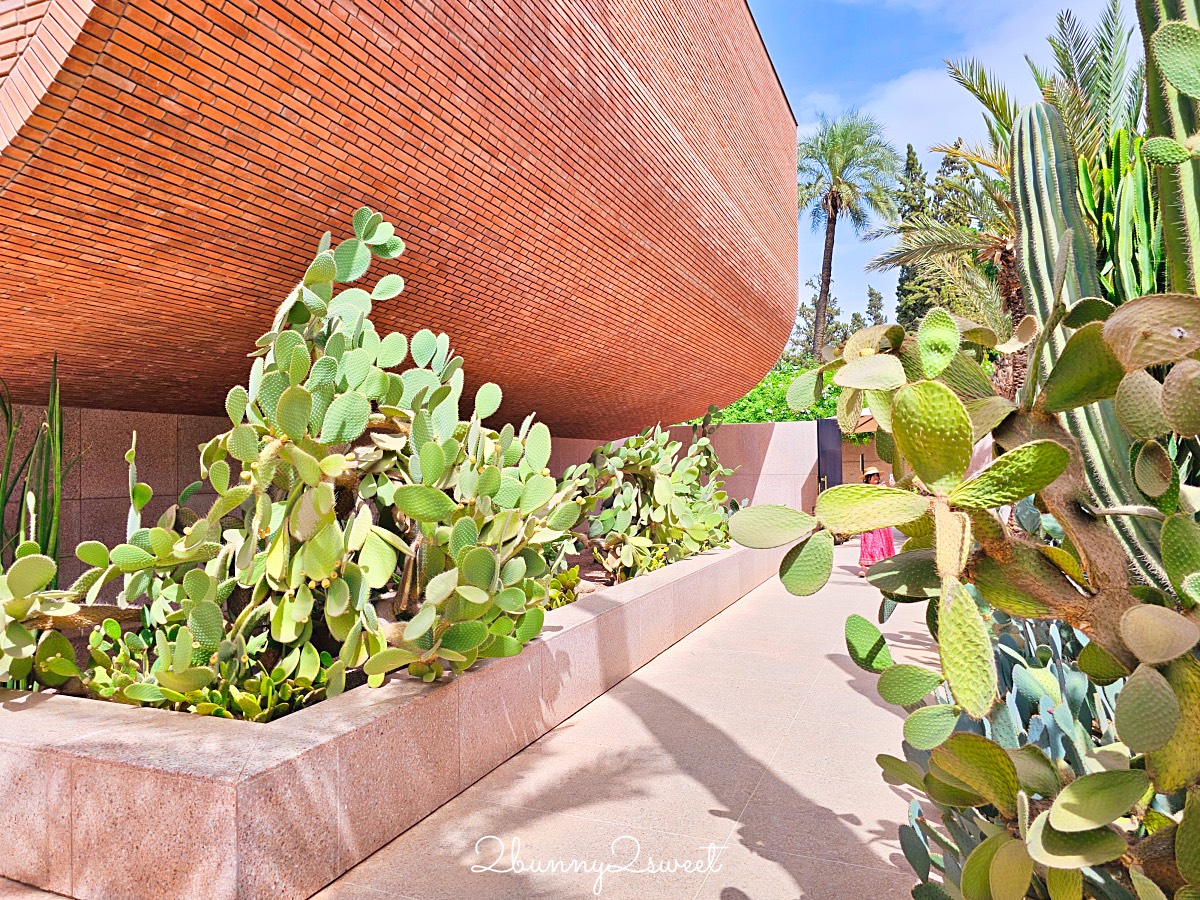 摩洛哥馬拉喀什必訪藍色花園【馬若雷勒花園 Jardin Majorelle】、時尚殿堂【YSL博物館】 @兔兒毛毛姊妹花