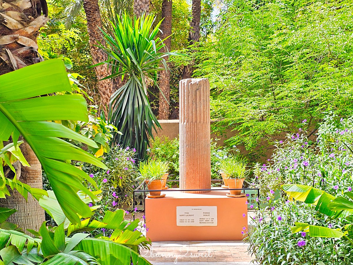 摩洛哥馬拉喀什必訪藍色花園【馬若雷勒花園 Jardin Majorelle】、時尚殿堂【YSL博物館】 @兔兒毛毛姊妹花