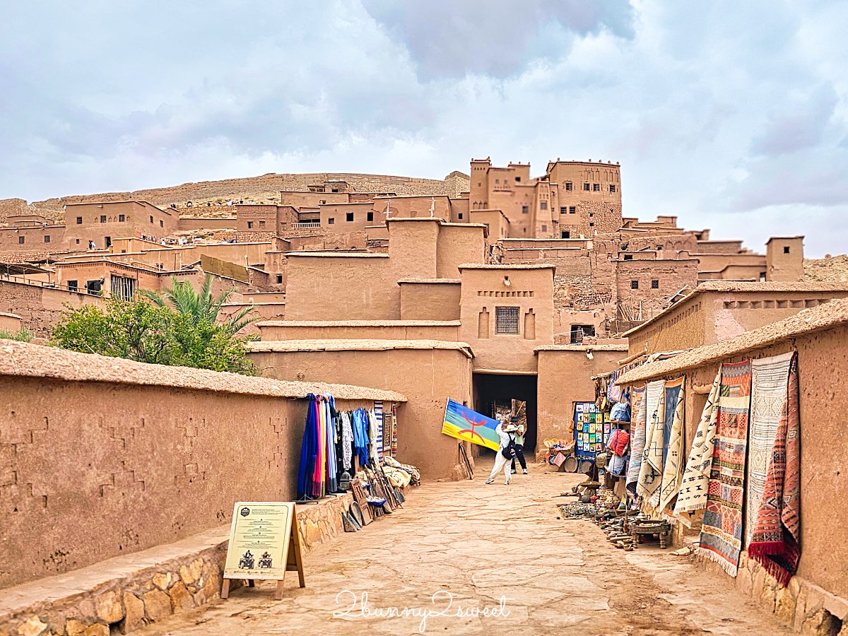 摩洛哥【艾本哈杜古城 Ait Benhaddou】冰與火之歌電影場景、紅土堡壘村落旅遊全指南 @兔兒毛毛姊妹花