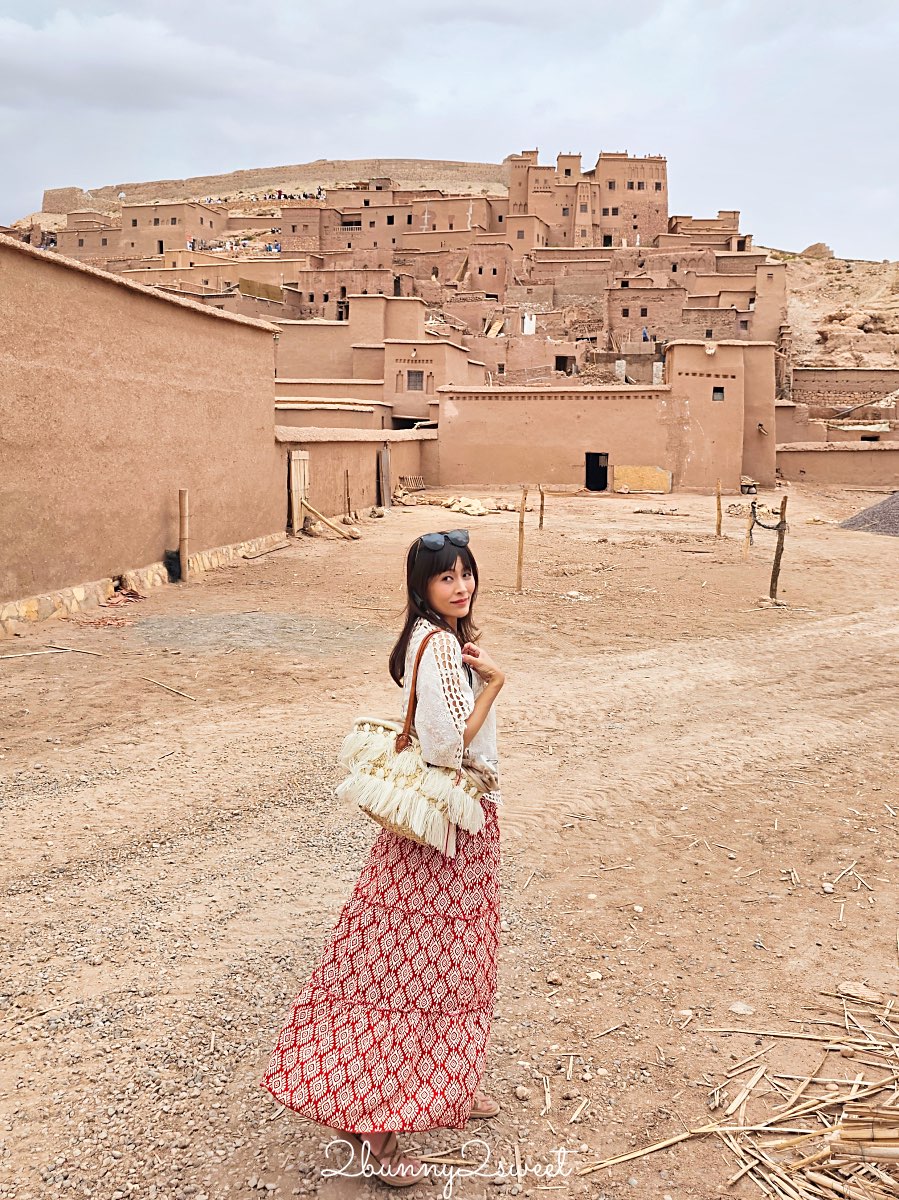 摩洛哥【艾本哈杜古城 Ait Benhaddou】冰與火之歌電影場景、紅土堡壘村落旅遊全指南 @兔兒毛毛姊妹花