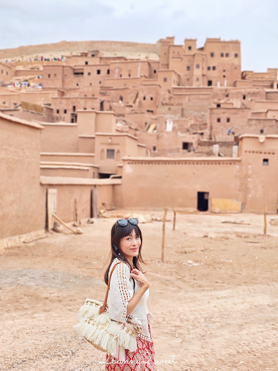 摩洛哥【艾本哈杜古城 Ait Benhaddou】冰與火之歌電影場景、紅土堡壘村落旅遊全指南 @兔兒毛毛姊妹花