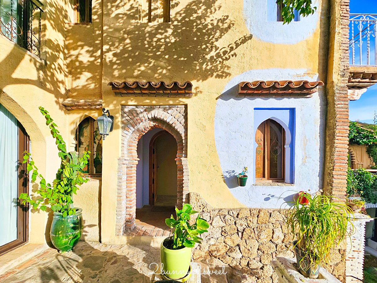 摩洛哥【Dar Echchaouen Maison d&#8217;hôtes &#038; Riad】舍夫沙萬藍色山城裡最美泳池飯店 @兔兒毛毛姊妹花