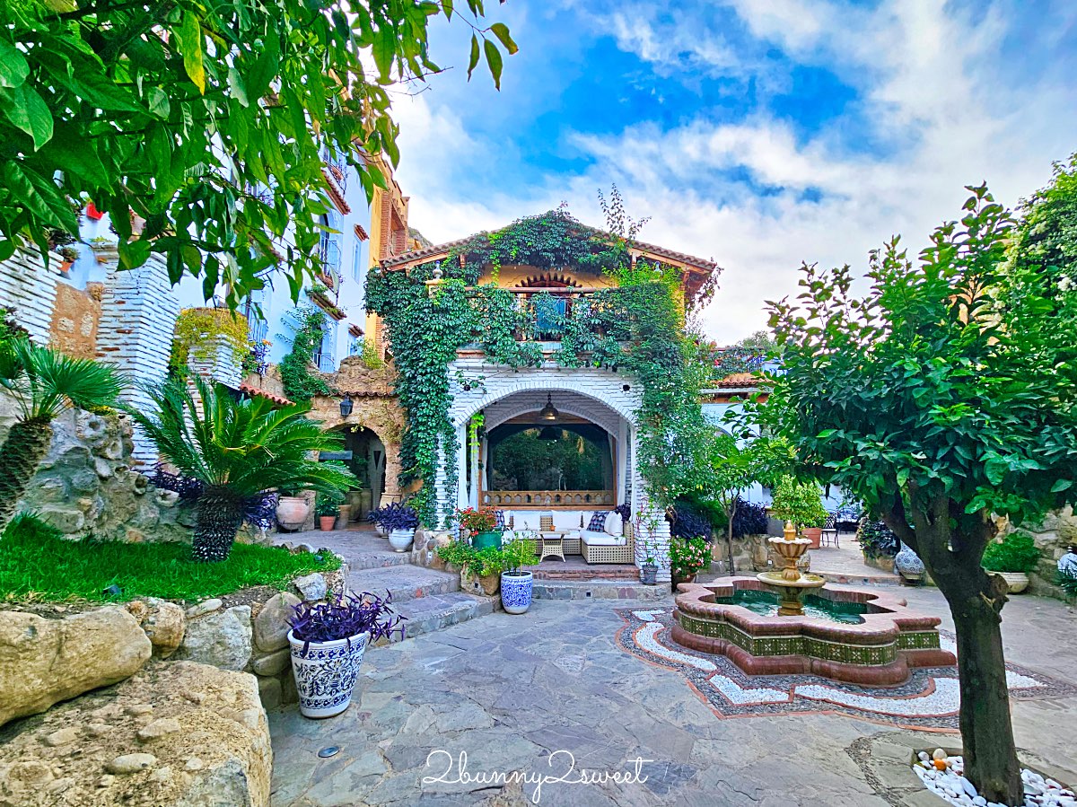 摩洛哥【Dar Echchaouen Maison d&#8217;hôtes &#038; Riad】舍夫沙萬藍色山城裡最美泳池飯店 @兔兒毛毛姊妹花
