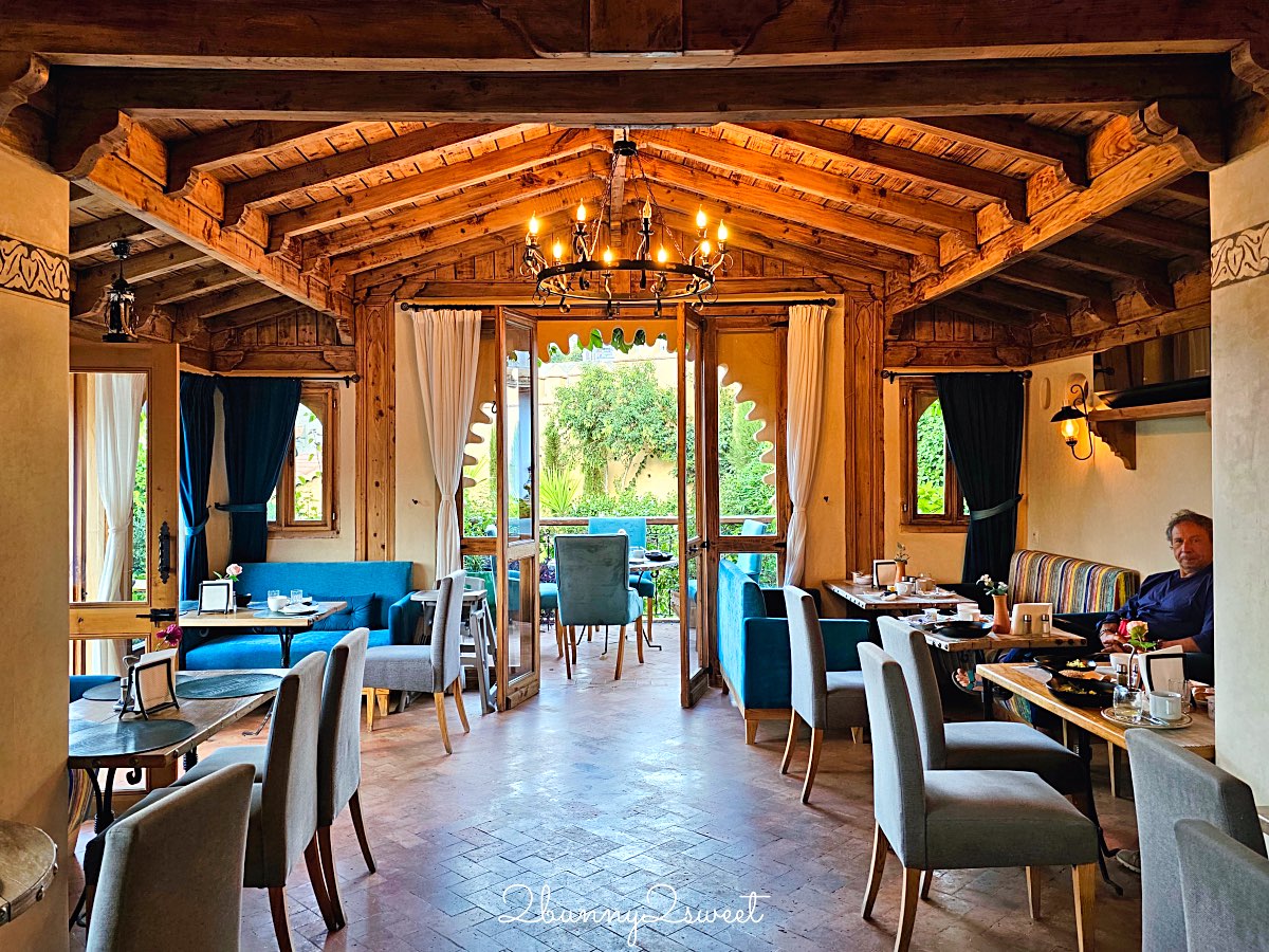 摩洛哥【Dar Echchaouen Maison d&#8217;hôtes &#038; Riad】舍夫沙萬藍色山城裡最美泳池飯店 @兔兒毛毛姊妹花