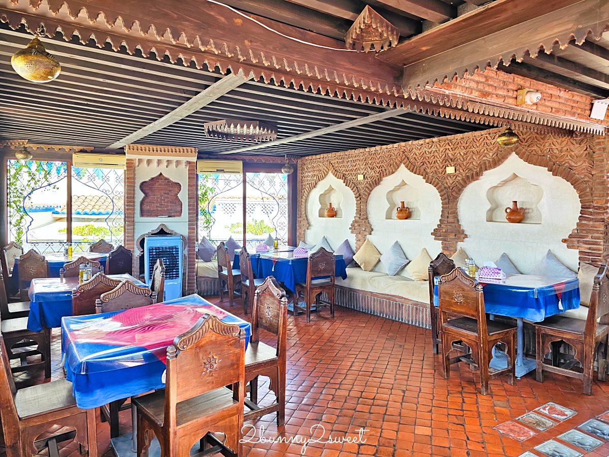 舍夫沙萬美食【Restaurant Casa Aladdin】眺望藍城屋頂與卡斯巴堡的夢幻打卡餐廳 @兔兒毛毛姊妹花