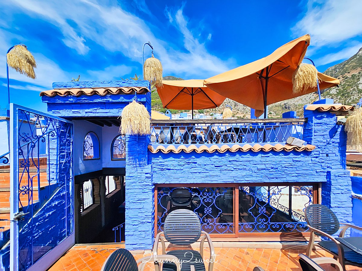 舍夫沙萬美食【Restaurant Casa Aladdin】眺望藍城屋頂與卡斯巴堡的夢幻打卡餐廳 @兔兒毛毛姊妹花