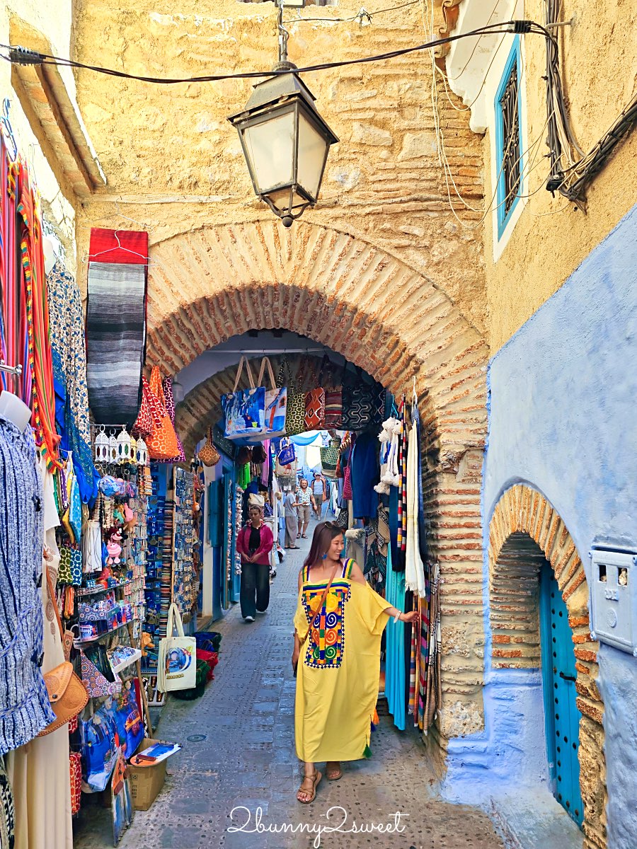 摩洛哥【舍夫沙萬 Chefchaouen】世界最夢幻藍色山城，必拍打卡點、必買伴手禮全攻略 @兔兒毛毛姊妹花
