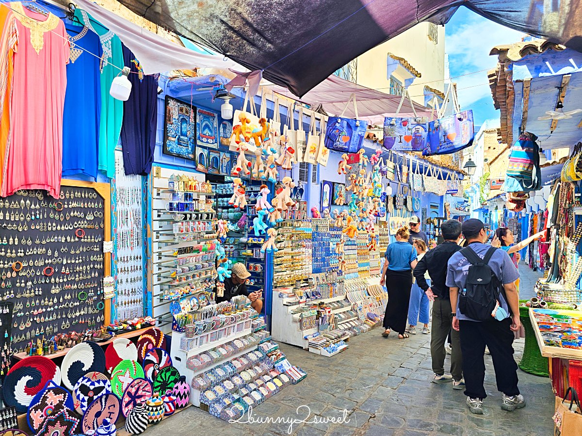 摩洛哥【舍夫沙萬 Chefchaouen】世界最夢幻藍色山城，必拍打卡點、必買伴手禮全攻略 @兔兒毛毛姊妹花