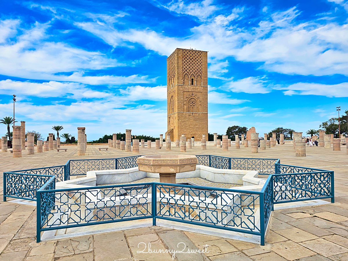 摩洛哥【拉巴特Rabat】首都一日遊必訪景點：哈桑塔、穆罕默德五世陵墓、烏達雅城堡@兔兒毛毛姊妹花