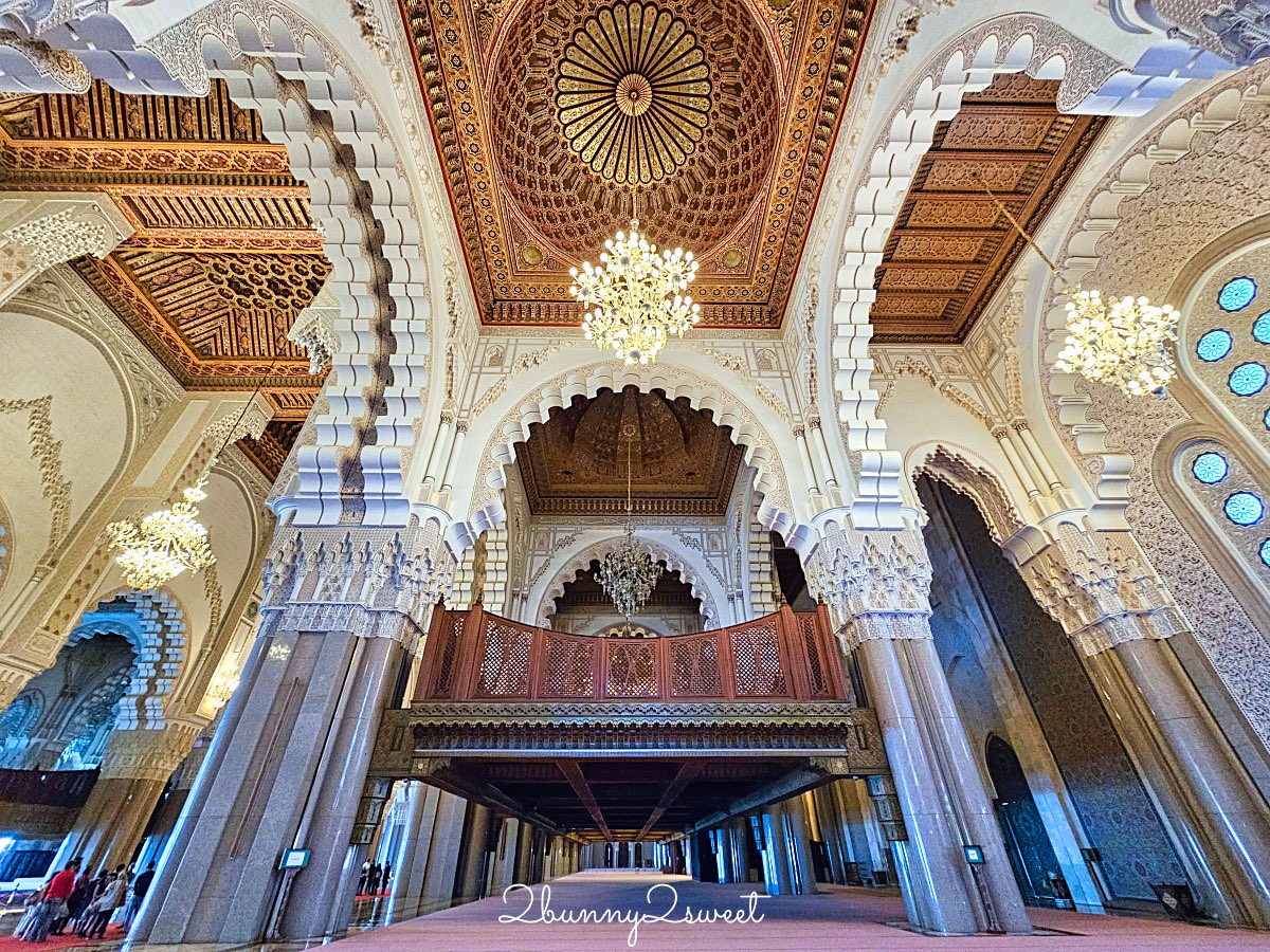 摩洛哥【哈桑二世清真寺 Hassan II Mosque】卡薩布蘭卡必訪壯麗海上清真寺 @兔兒毛毛姊妹花