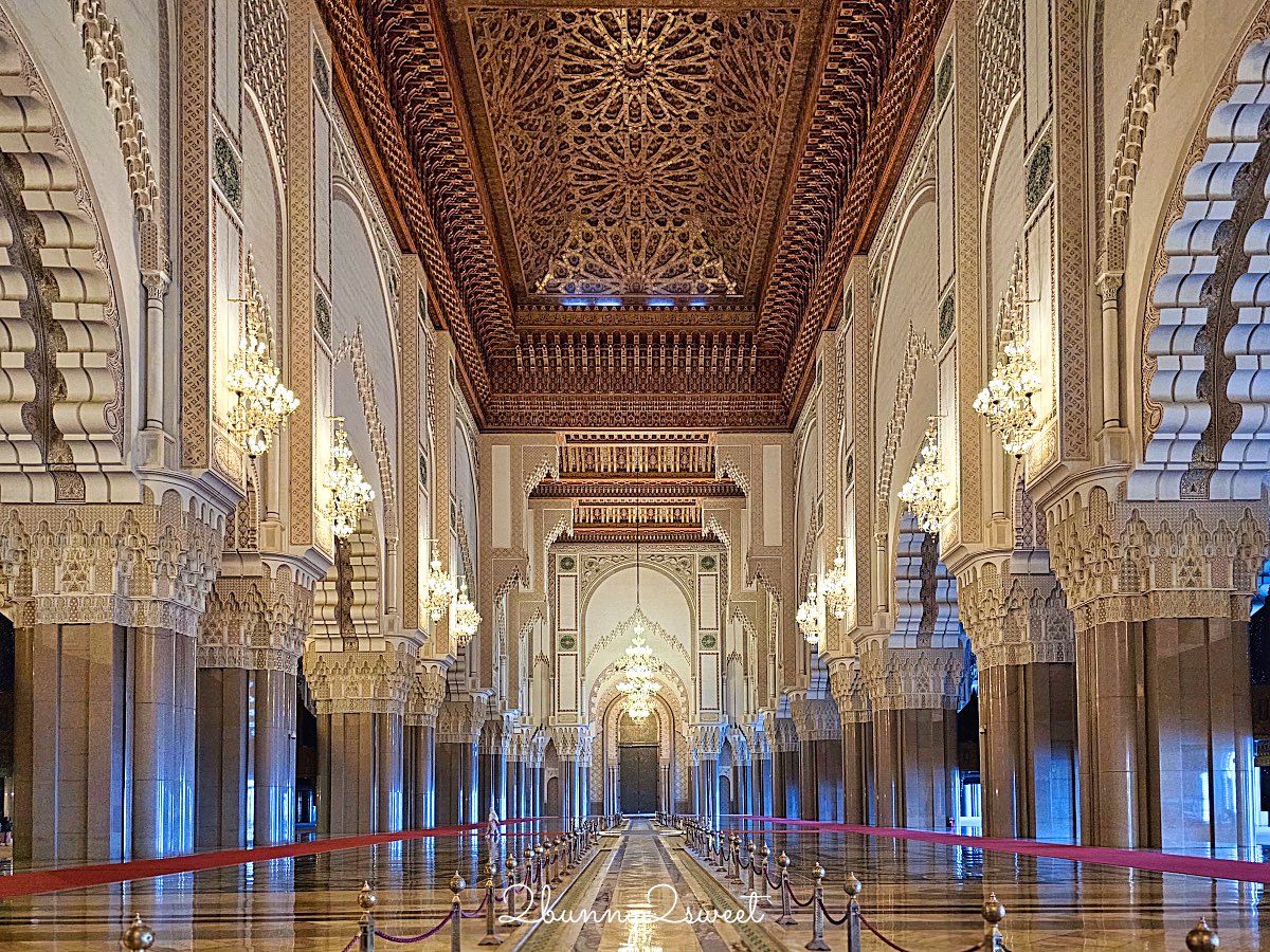 摩洛哥【哈桑二世清真寺 Hassan II Mosque】卡薩布蘭卡必訪壯麗海上清真寺 @兔兒毛毛姊妹花