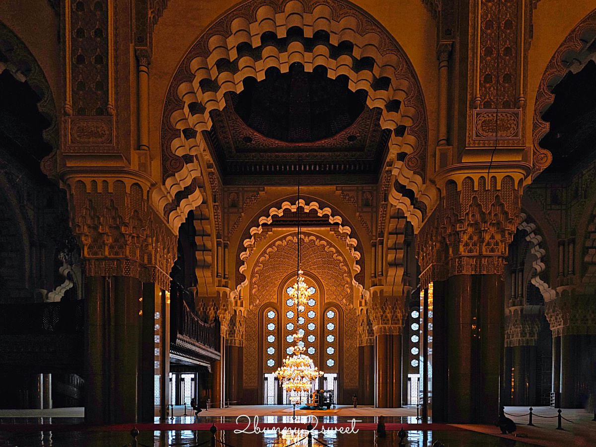 摩洛哥【哈桑二世清真寺 Hassan II Mosque】卡薩布蘭卡必訪壯麗海上清真寺 @兔兒毛毛姊妹花