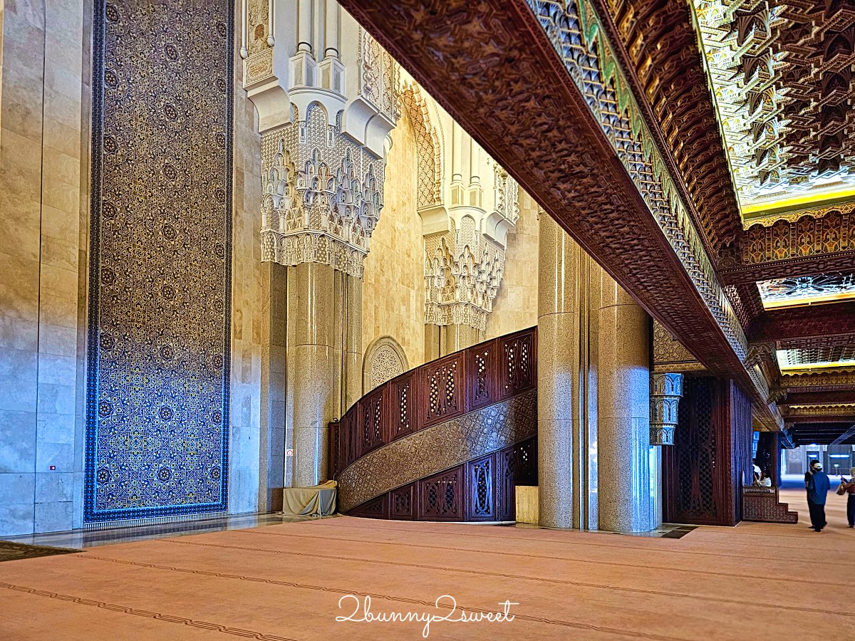 摩洛哥【哈桑二世清真寺 Hassan II Mosque】卡薩布蘭卡必訪壯麗海上清真寺 @兔兒毛毛姊妹花