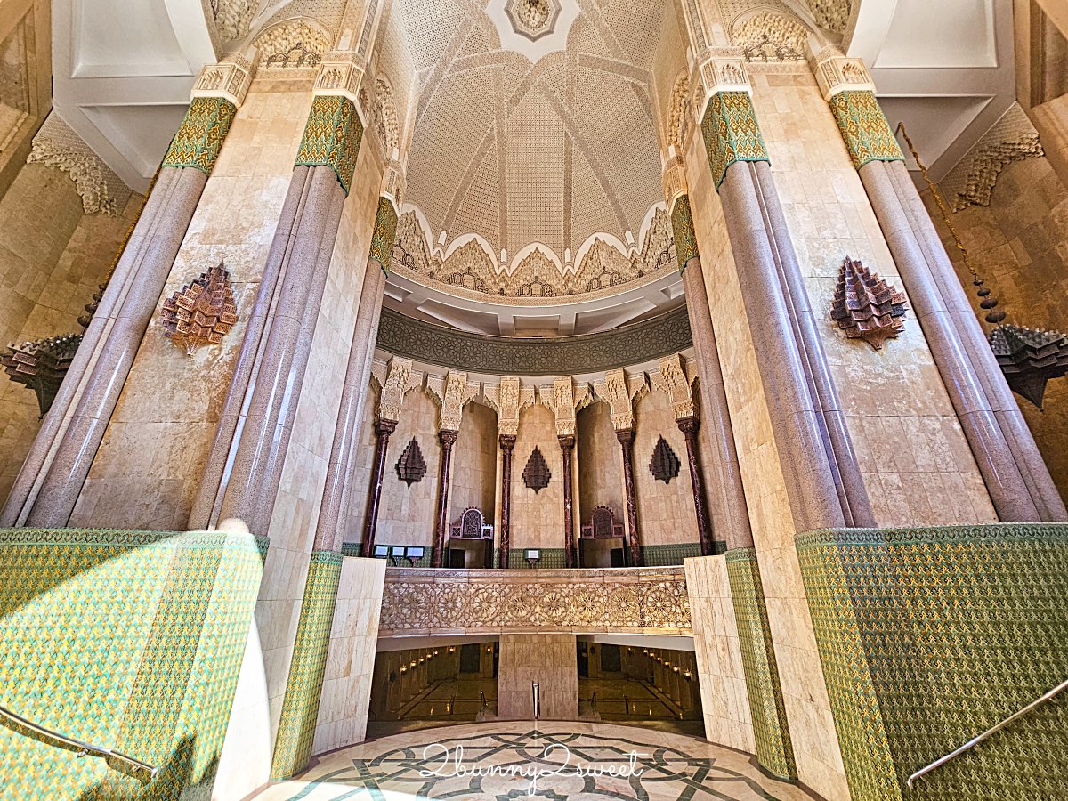 摩洛哥【哈桑二世清真寺 Hassan II Mosque】卡薩布蘭卡必訪壯麗海上清真寺 @兔兒毛毛姊妹花