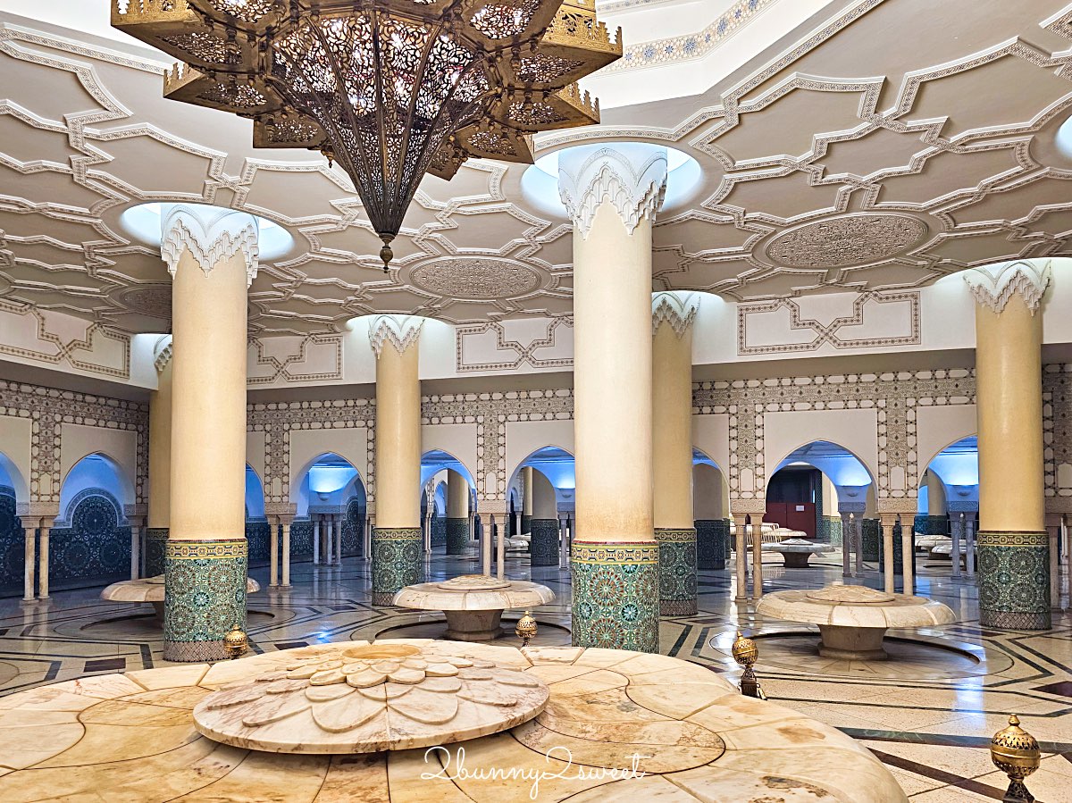 摩洛哥【哈桑二世清真寺 Hassan II Mosque】卡薩布蘭卡必訪壯麗海上清真寺 @兔兒毛毛姊妹花