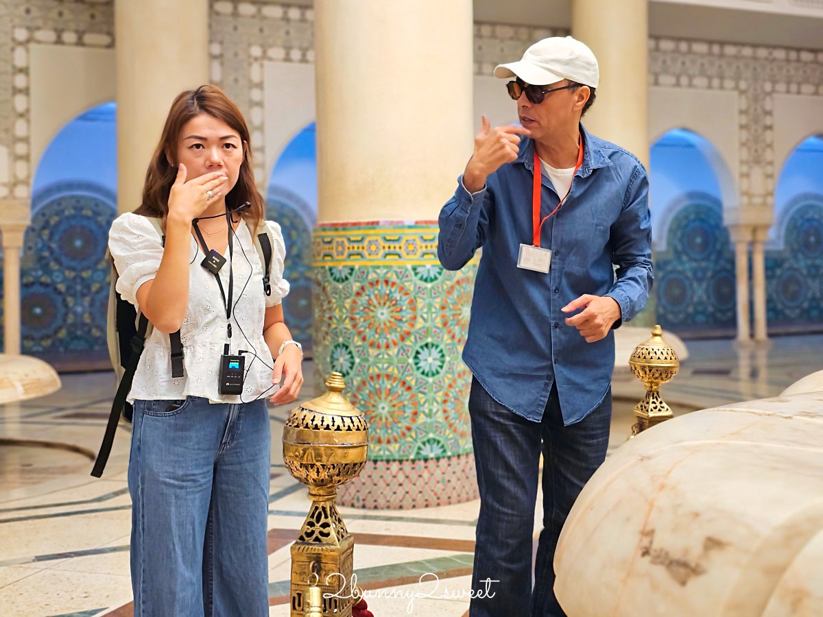 摩洛哥【哈桑二世清真寺 Hassan II Mosque】卡薩布蘭卡必訪壯麗海上清真寺 @兔兒毛毛姊妹花