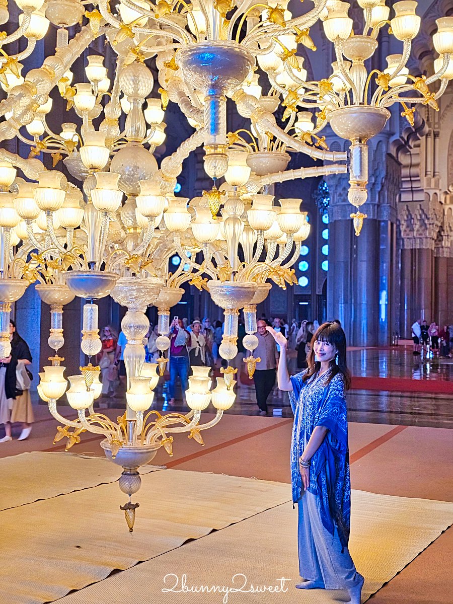 摩洛哥【哈桑二世清真寺 Hassan II Mosque】卡薩布蘭卡必訪壯麗海上清真寺 @兔兒毛毛姊妹花