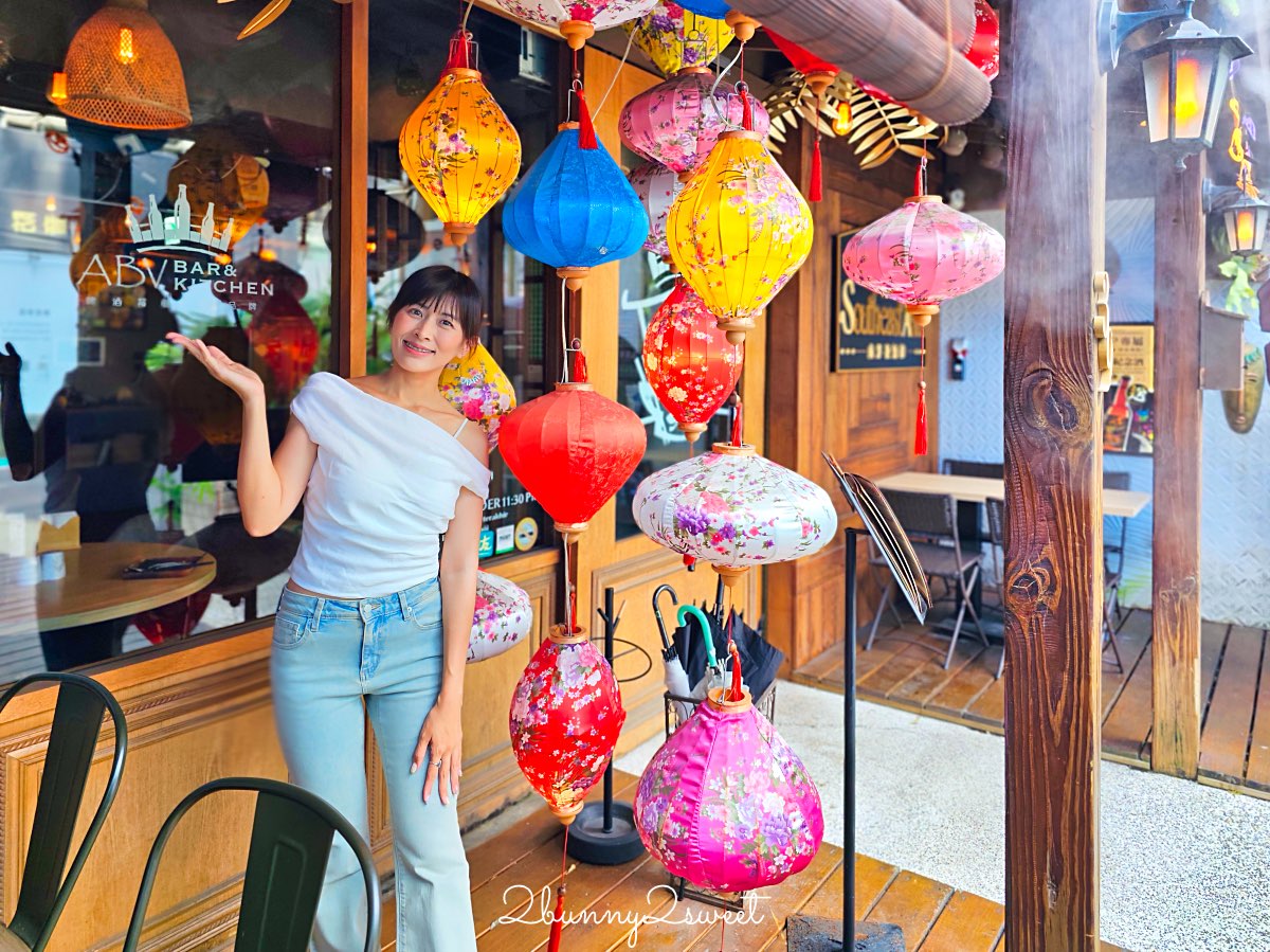 【ABV南洋餐酒館國館店】免出國吃正宗泰國菜配精釀啤酒，巨無霸火山排骨超霸氣 @兔兒毛毛姊妹花