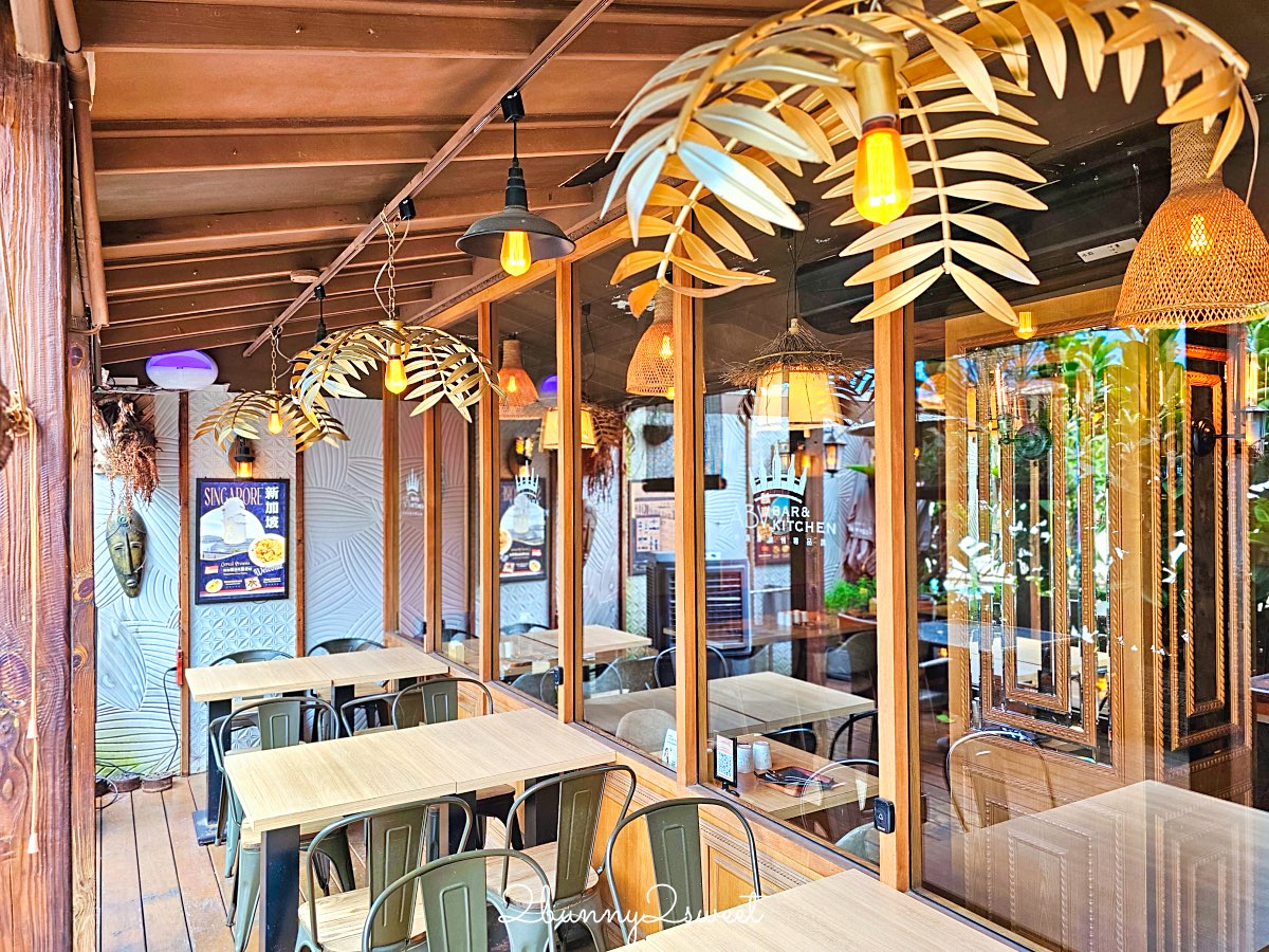 【ABV南洋餐酒館國館店】免出國吃正宗泰國菜配精釀啤酒，巨無霸火山排骨超霸氣 @兔兒毛毛姊妹花