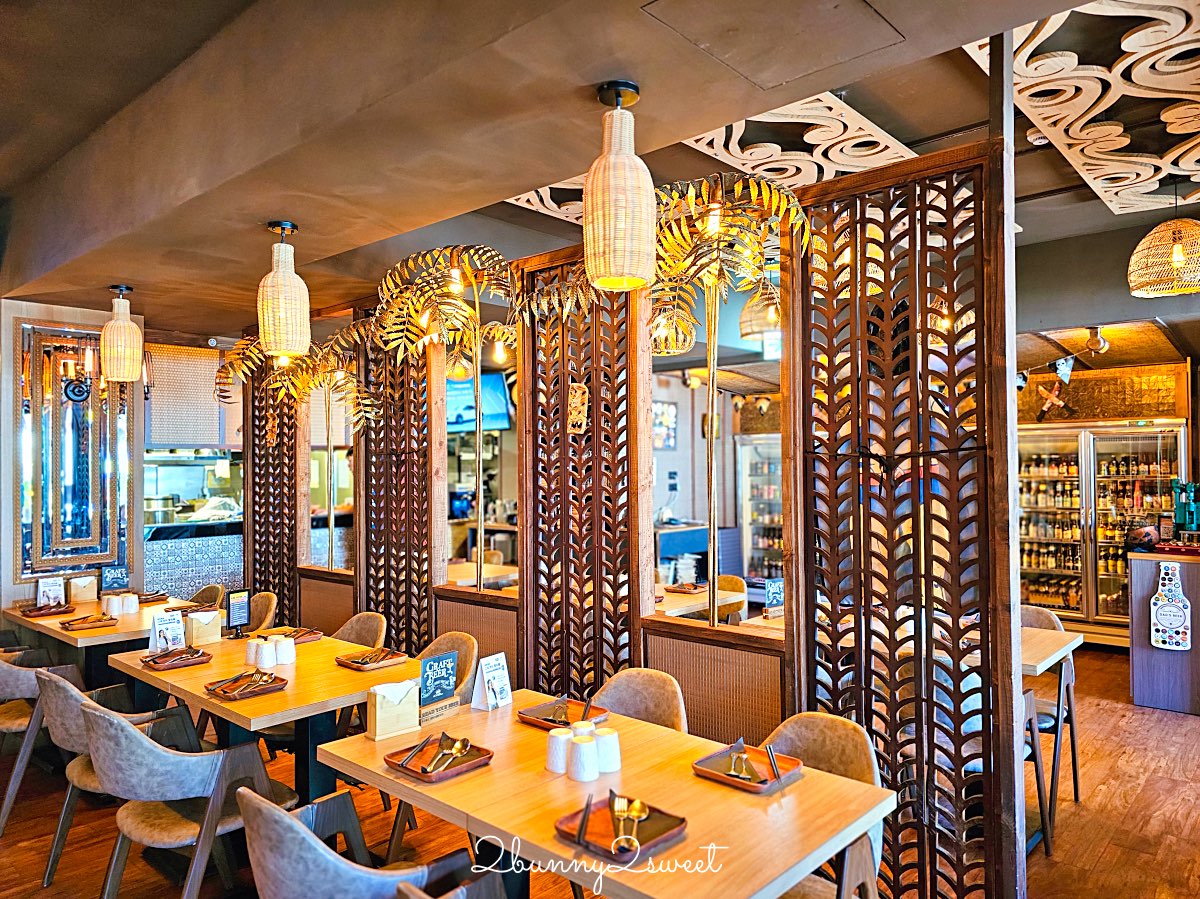 【ABV南洋餐酒館國館店】免出國吃正宗泰國菜配精釀啤酒，巨無霸火山排骨超霸氣 @兔兒毛毛姊妹花