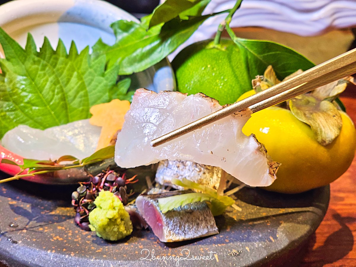 大阪美食【天婦羅天山】法善寺橫丁米其林等級天婦羅：現炸職人秀 × 嚴選旬味食材 × 二樓清酒吧 AWA 氛圍滿點！ @兔兒毛毛姊妹花