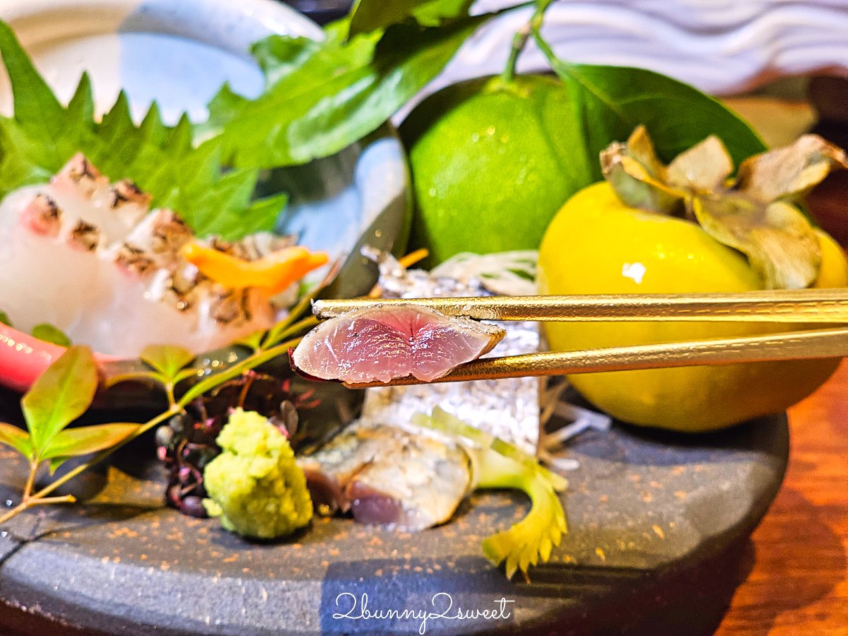 大阪美食【天婦羅天山】法善寺橫丁米其林等級天婦羅：現炸職人秀 × 嚴選旬味食材 × 二樓清酒吧 AWA 氛圍滿點！ @兔兒毛毛姊妹花