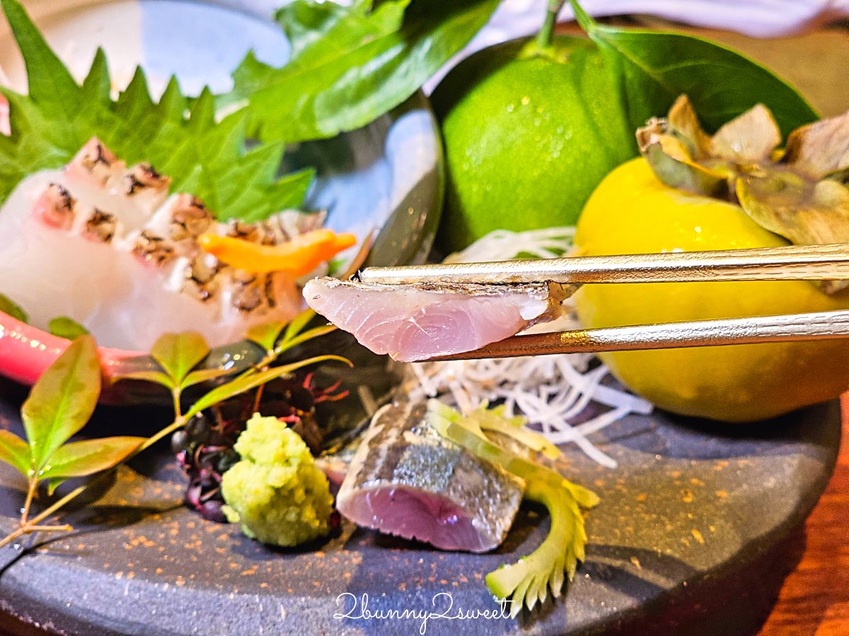 大阪美食【天婦羅天山】法善寺橫丁米其林等級天婦羅：現炸職人秀 × 嚴選旬味食材 × 二樓清酒吧 AWA 氛圍滿點！ @兔兒毛毛姊妹花