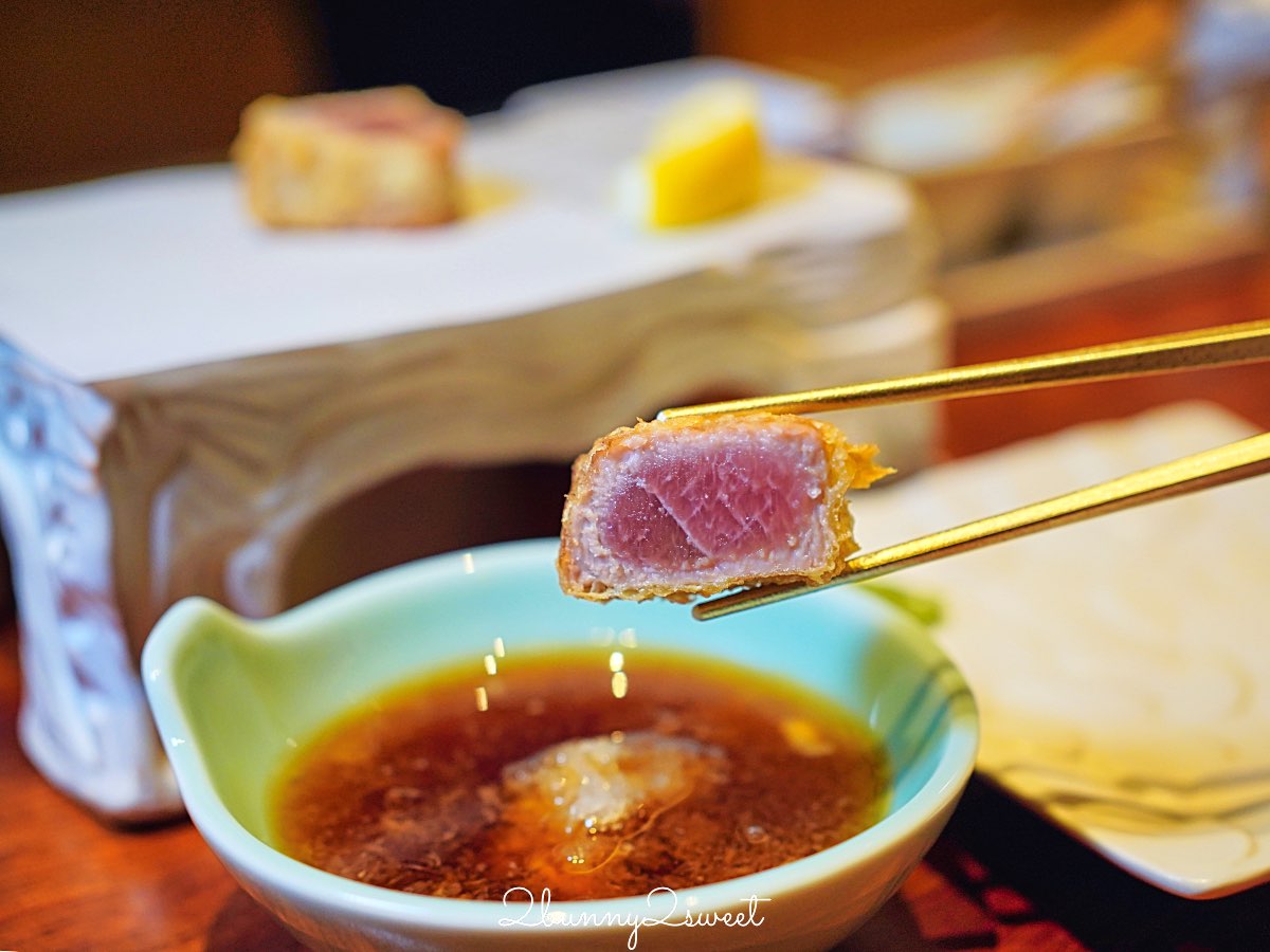 大阪美食【天婦羅天山】法善寺橫丁米其林等級天婦羅：現炸職人秀 × 嚴選旬味食材 × 二樓清酒吧 AWA 氛圍滿點！ @兔兒毛毛姊妹花