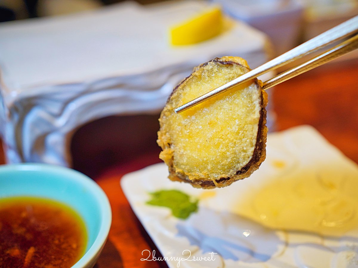 大阪美食【天婦羅天山】法善寺橫丁米其林等級天婦羅：現炸職人秀 × 嚴選旬味食材 × 二樓清酒吧 AWA 氛圍滿點！ @兔兒毛毛姊妹花