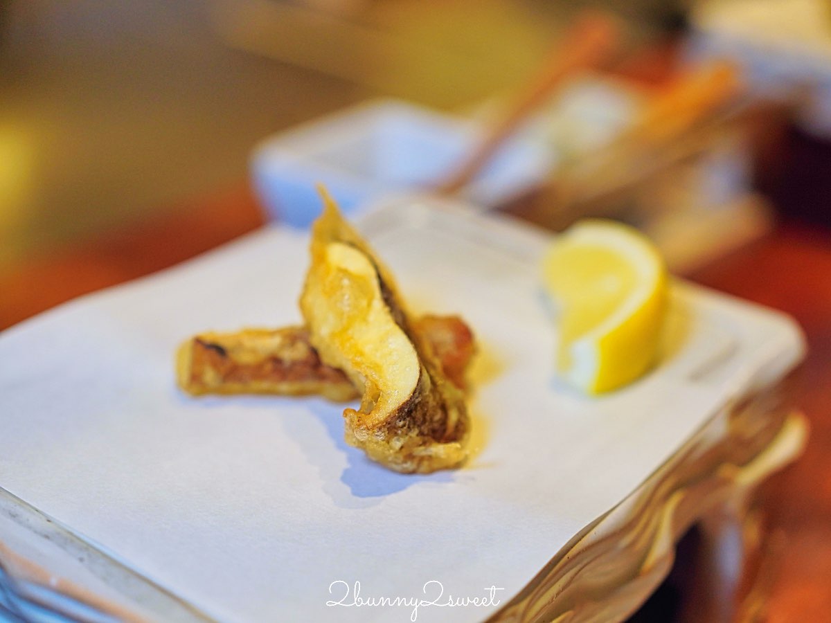 大阪美食【天婦羅天山】法善寺橫丁米其林等級天婦羅：現炸職人秀 × 嚴選旬味食材 × 二樓清酒吧 AWA 氛圍滿點！ @兔兒毛毛姊妹花