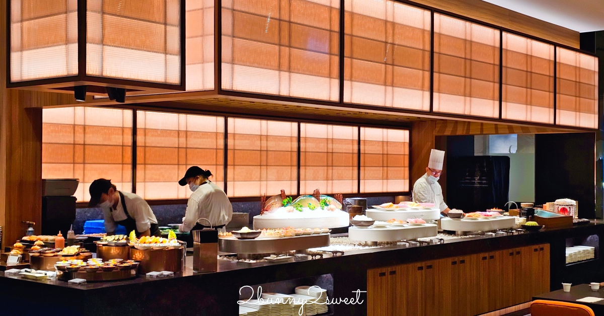 【寒舍艾美探索廚房】全新升級「日料餐檯」！八國料理、十大餐檯、海味珍饈一次吃遍 @兔兒毛毛姊妹花