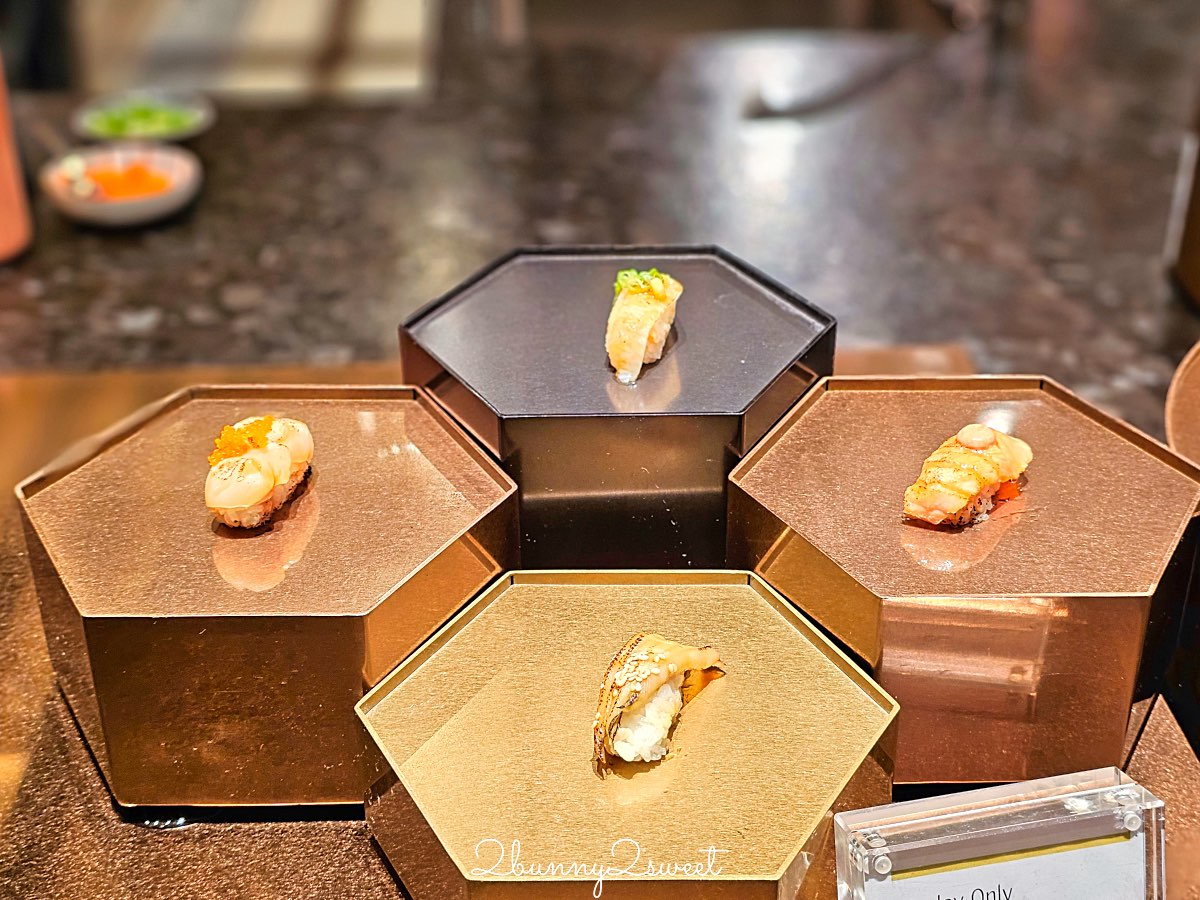 【寒舍艾美探索廚房】全新升級「日料餐檯」！八國料理、十大餐檯、海味珍饈一次吃遍 @兔兒毛毛姊妹花