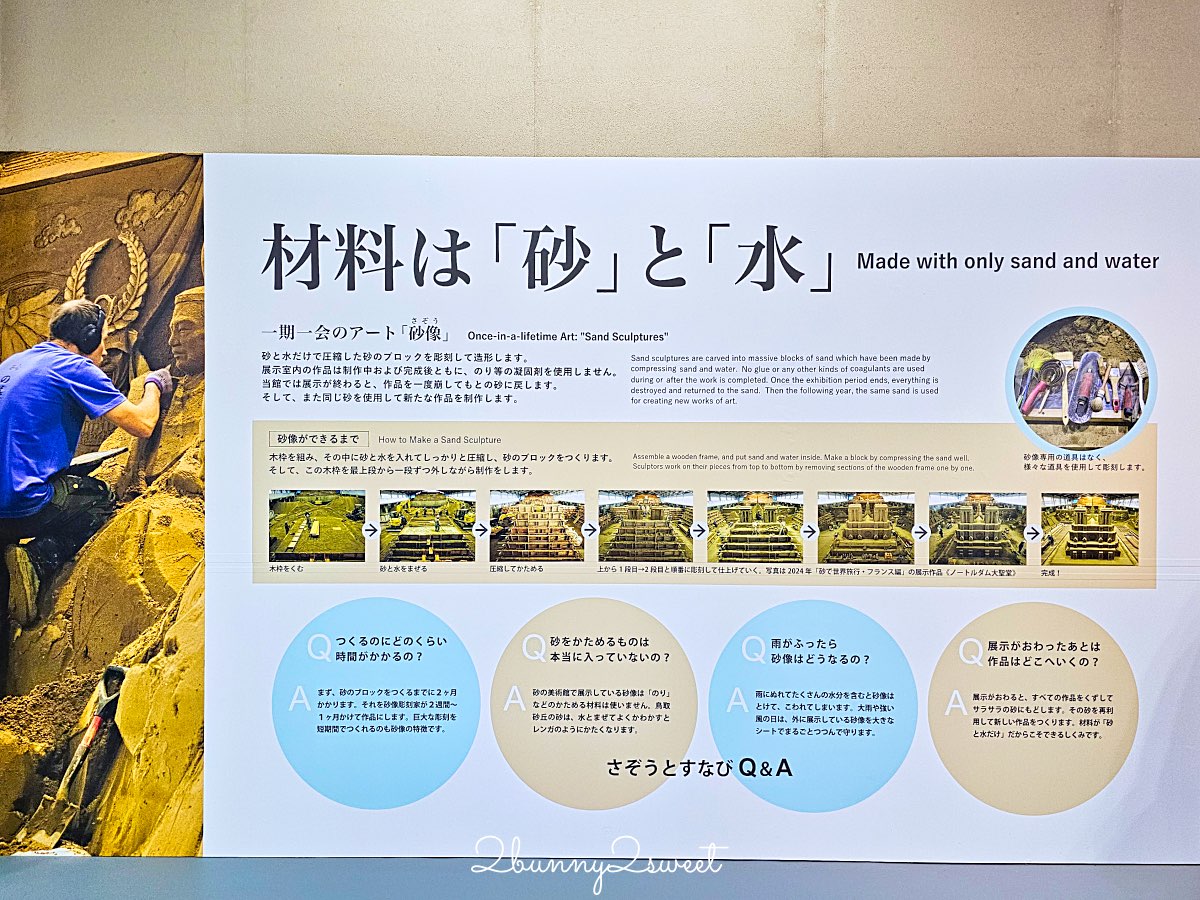 【砂之美術館】鳥取必訪景點:世界唯一室內砂雕美術館!展覽亮點、門票、交通、周邊景點一次看 @兔兒毛毛姊妹花 【砂之美術館】鳥取必訪景點:世界唯一室內砂雕美術館!展覽亮點、門票、交通、周邊景點一次看 @兔兒毛毛姊妹花