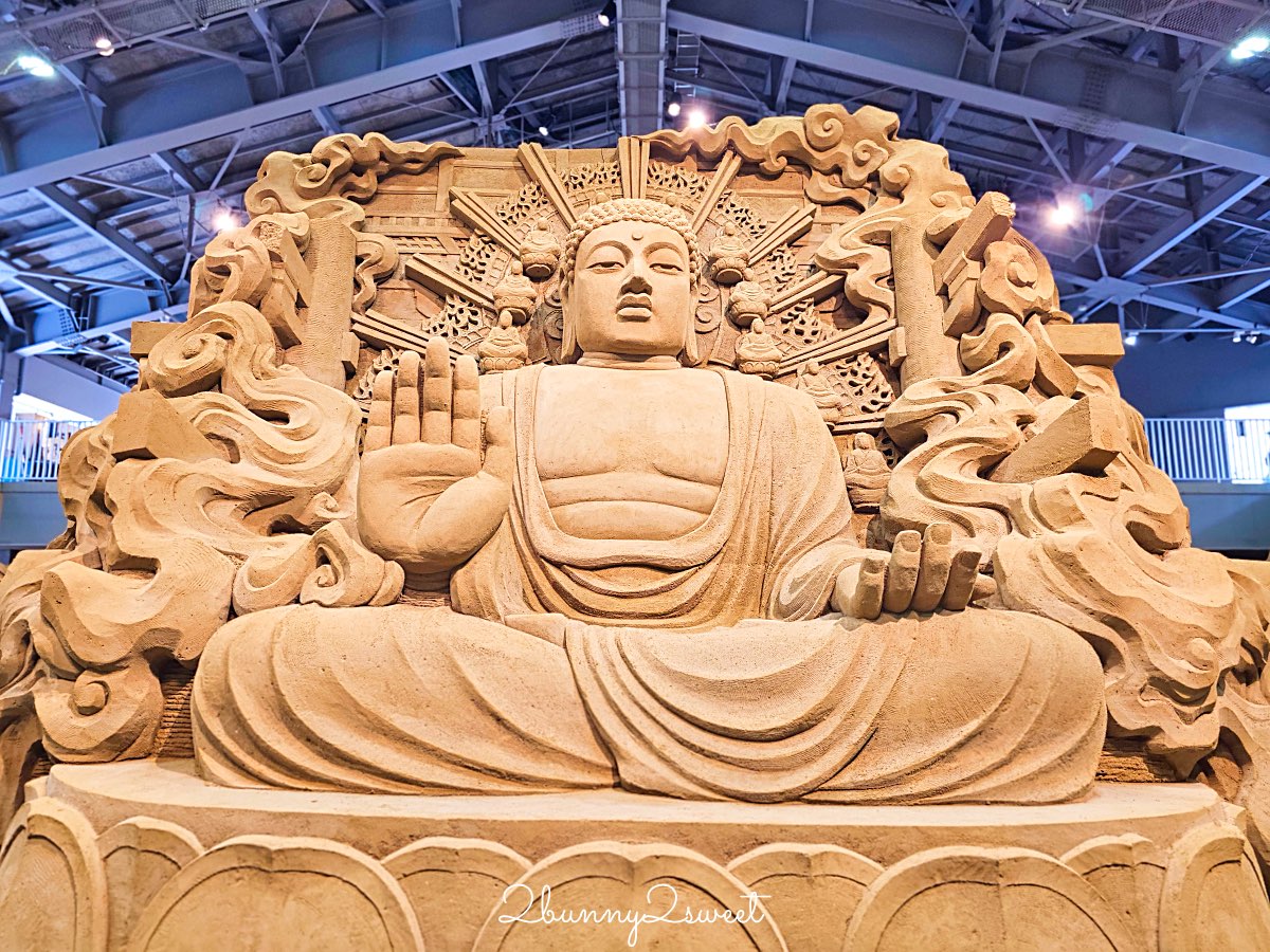 【砂之美術館】鳥取必訪景點：世界唯一室內砂雕美術館！展覽亮點、門票、交通、周邊景點一次看 @兔兒毛毛姊妹花