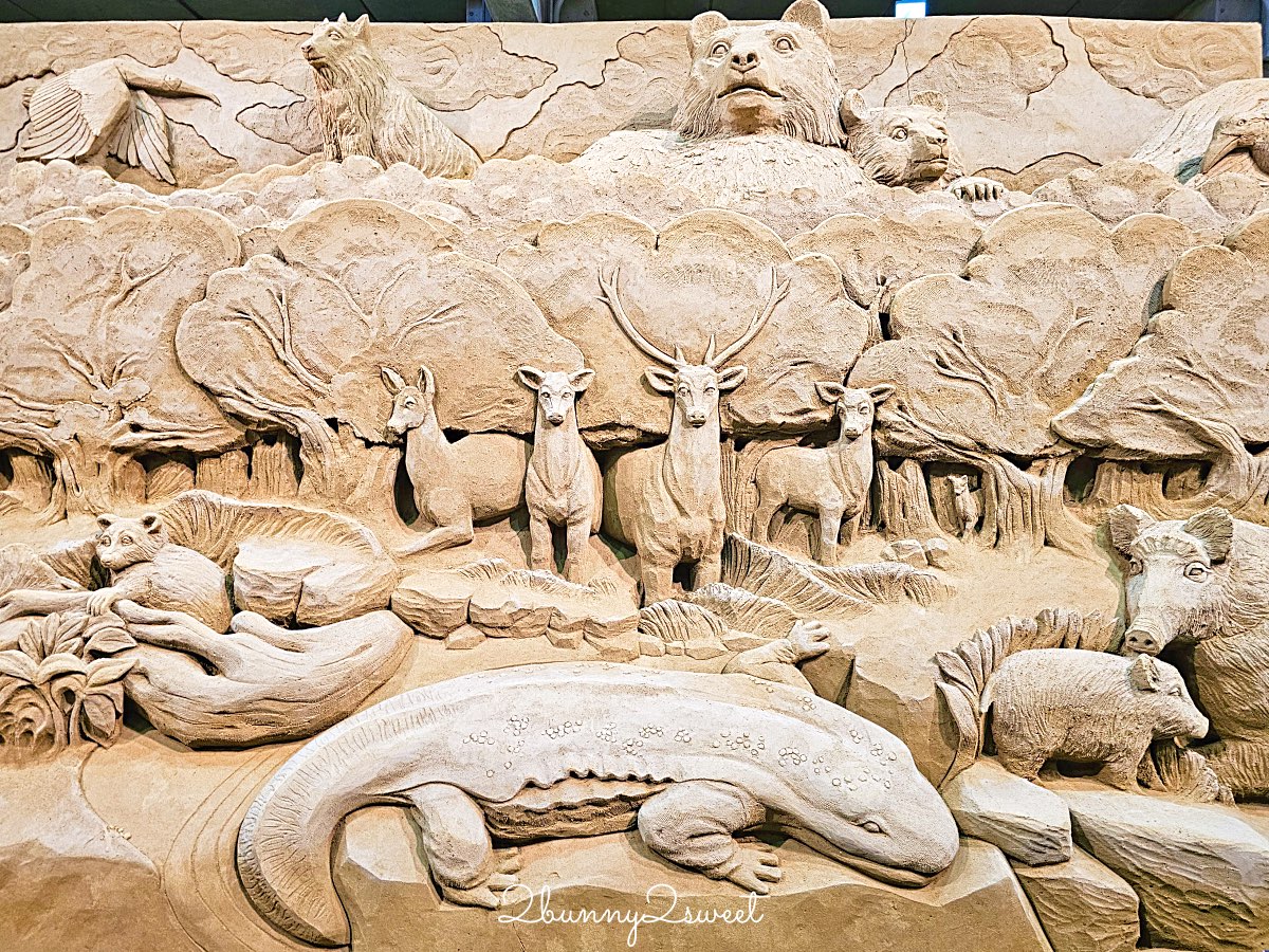 【砂之美術館】鳥取必訪景點：世界唯一室內砂雕美術館！展覽亮點、門票、交通、周邊景點一次看 @兔兒毛毛姊妹花