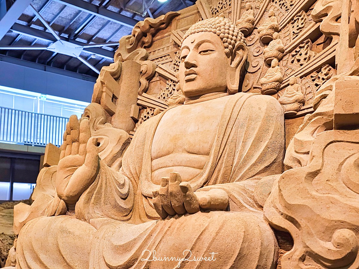 【砂之美術館】鳥取必訪景點：世界唯一室內砂雕美術館！展覽亮點、門票、交通、周邊景點一次看 @兔兒毛毛姊妹花