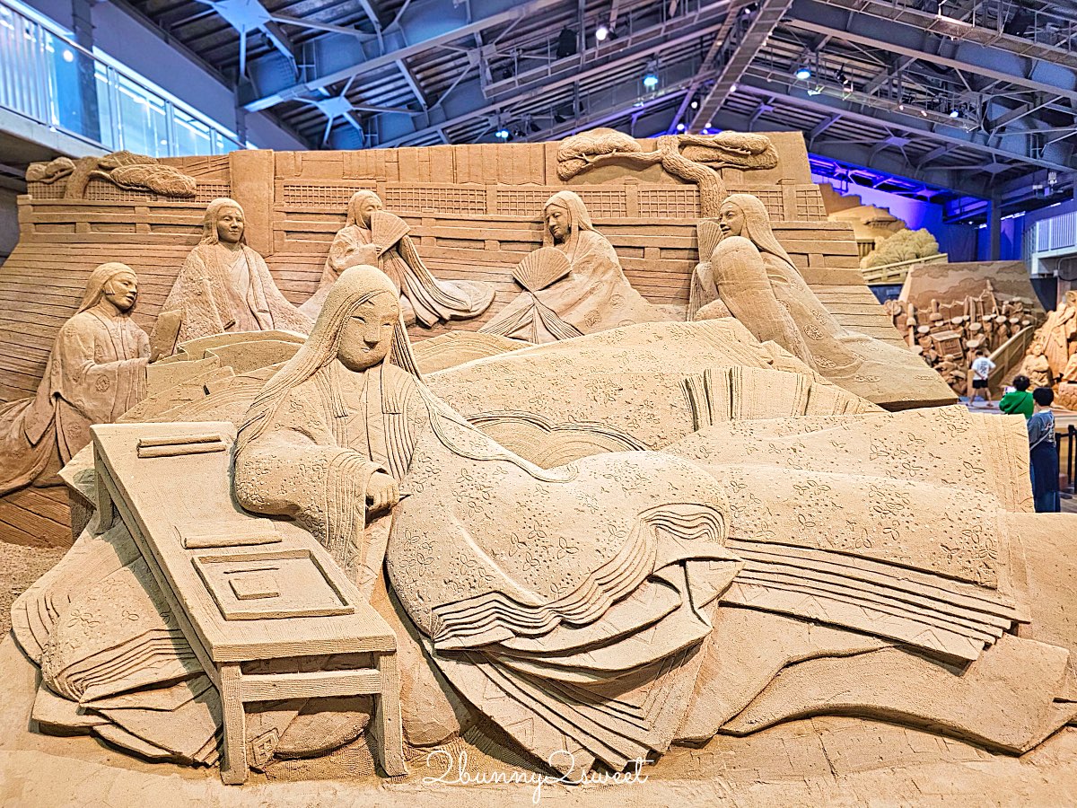 【砂之美術館】鳥取必訪景點：世界唯一室內砂雕美術館！展覽亮點、門票、交通、周邊景點一次看 @兔兒毛毛姊妹花