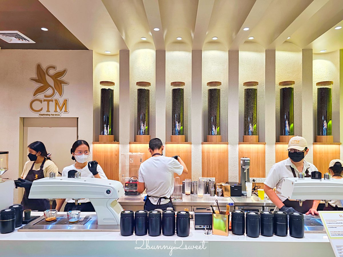 曼谷泰奶【CTM】Captivating Tea Muse：手標茶最新高質感茶飲品牌就在 Central Park Bangkok @兔兒毛毛姊妹花