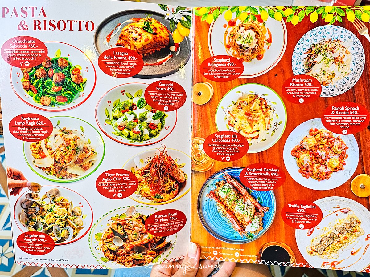 【MOZZA by Cocotte】曼谷 Dusit Central Park 高顏值義式餐廳，美拍環境＋人氣料理一次收集 @兔兒毛毛姊妹花